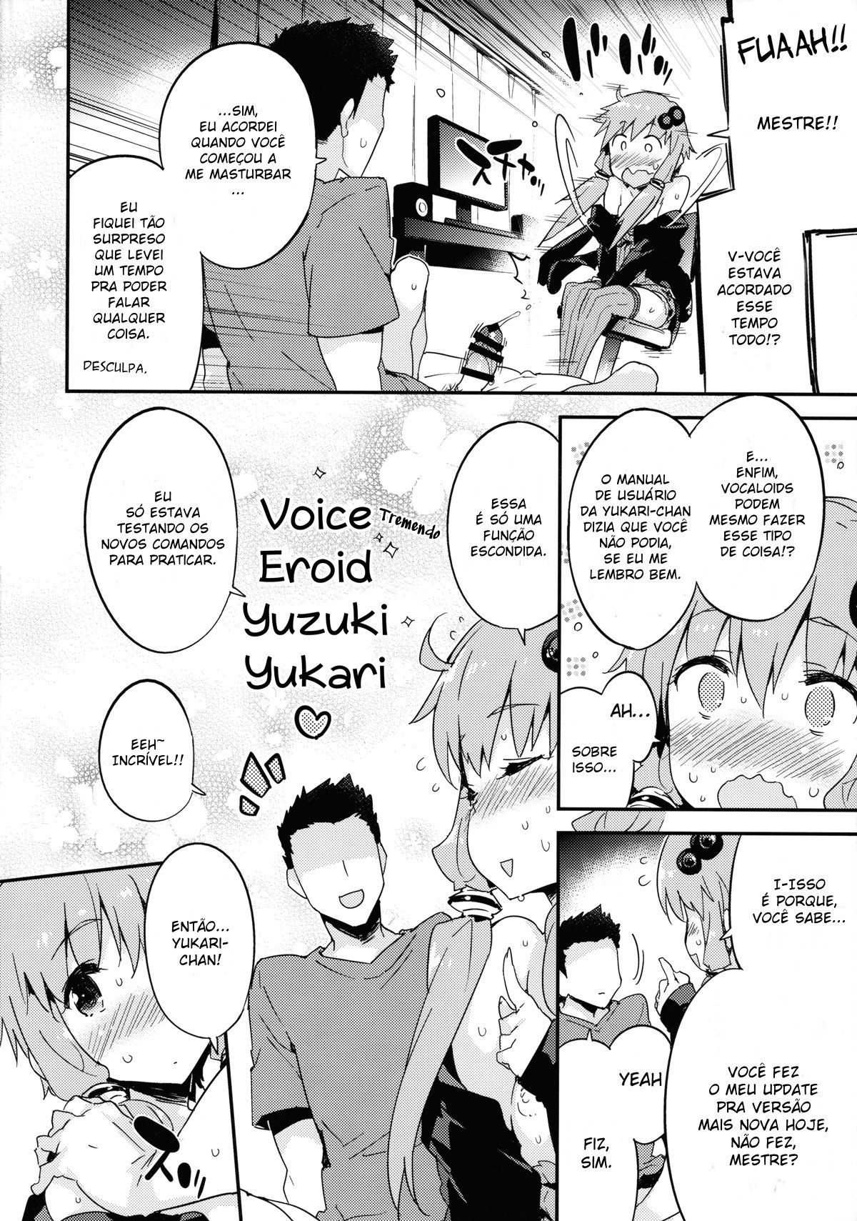 Voice Eroid + Sex Yuzuki Yukari