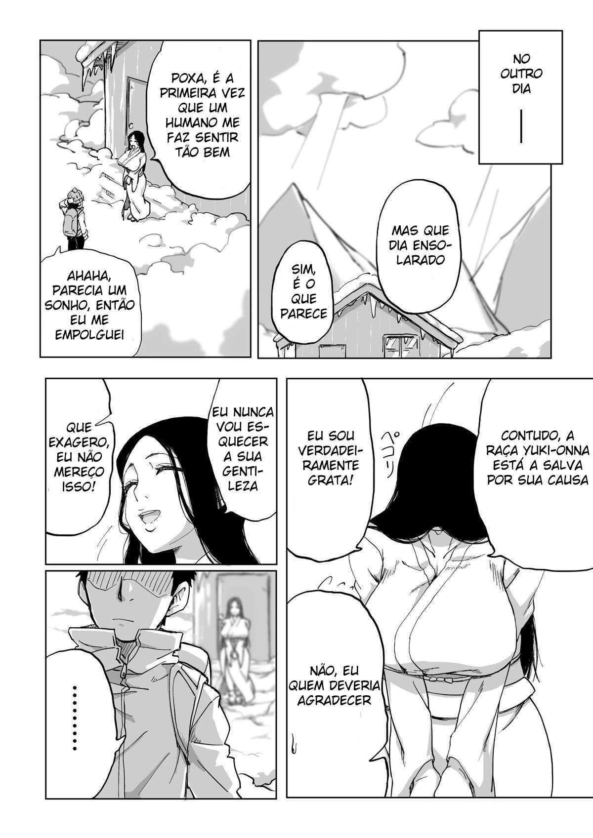 Yuki-Onna é uma lenda de um Espírito da Neve | Zetsumetsu Sunzen Yukionna