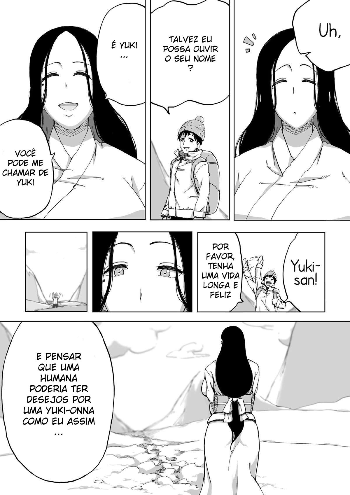 Yuki-Onna é uma lenda de um Espírito da Neve | Zetsumetsu Sunzen Yukionna