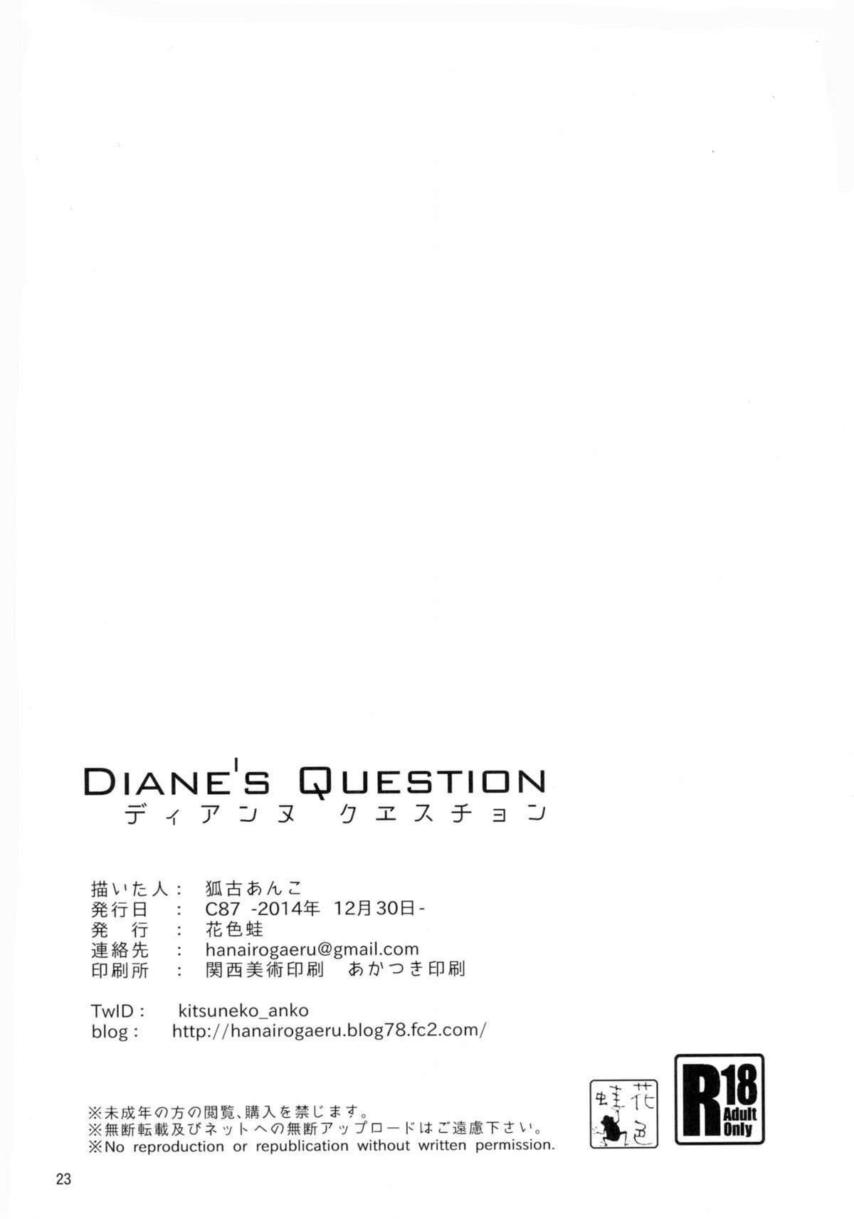 Diane's Question - Foto 22