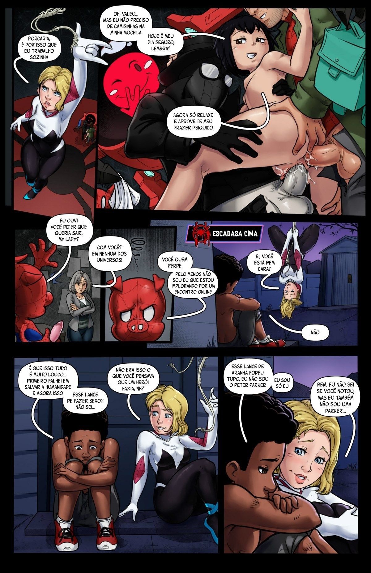 Spider-Sex – No Universexo-Aranha » NHentai