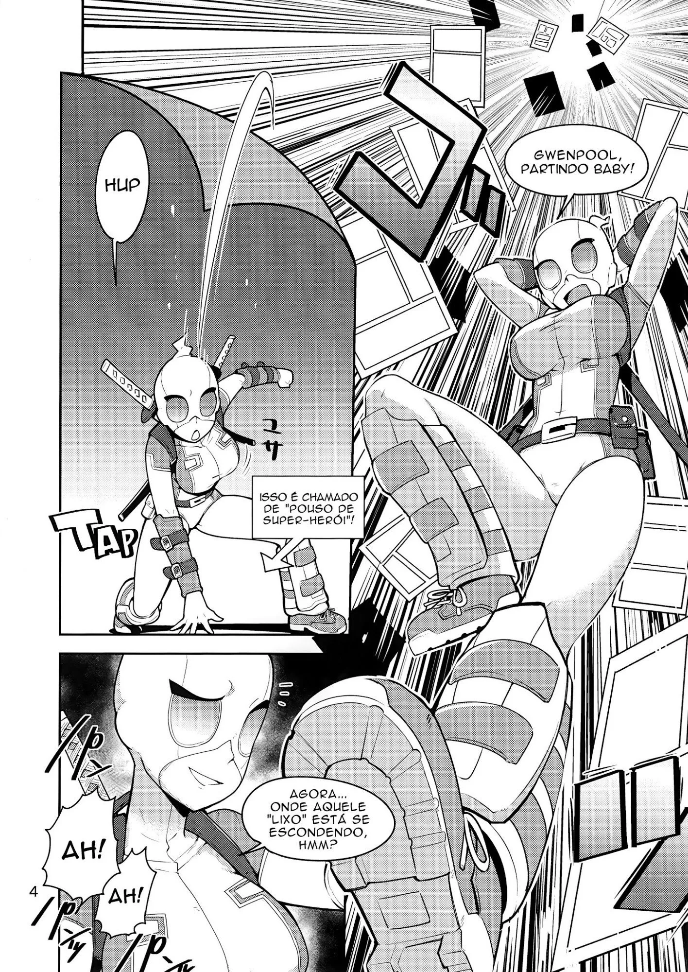 Gwenpool Ecchi na Sekai ni Ojama Shima~su