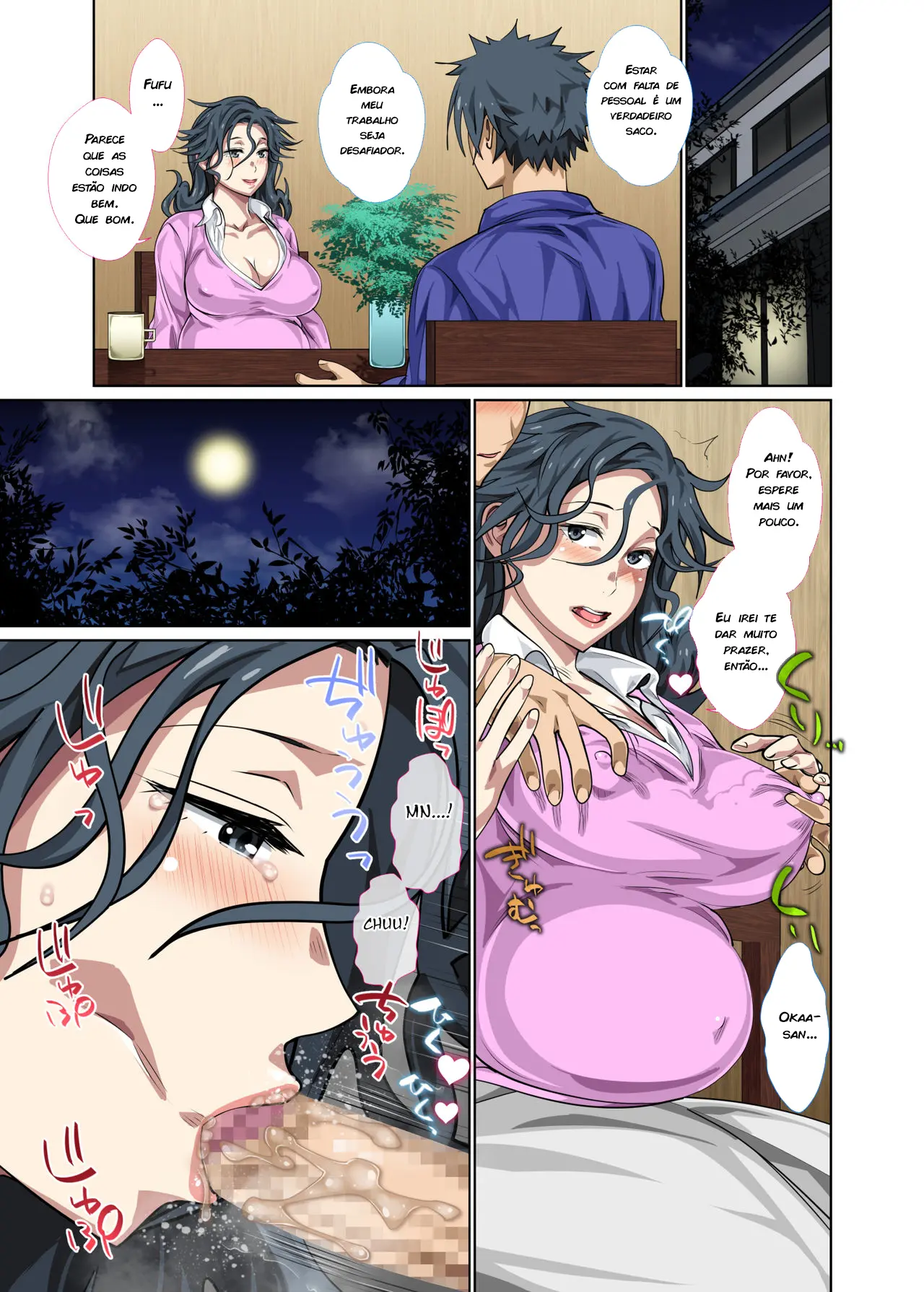 Jimi dakedo Eroi Karada Shita Okaa-san o Fuuzoku Ochi Sunzen de Sukutta Boshi Soukan - Foto 73