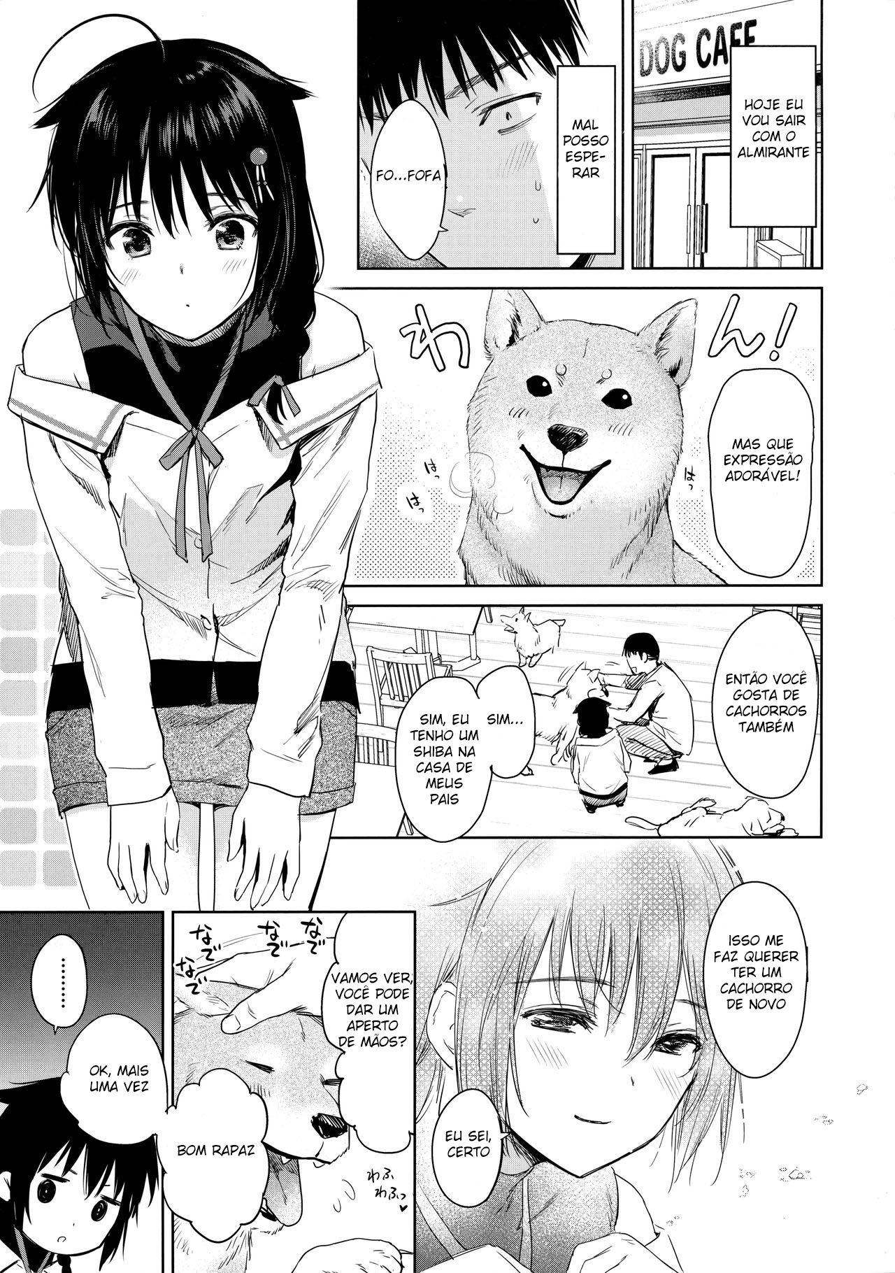 Shigure honey dog