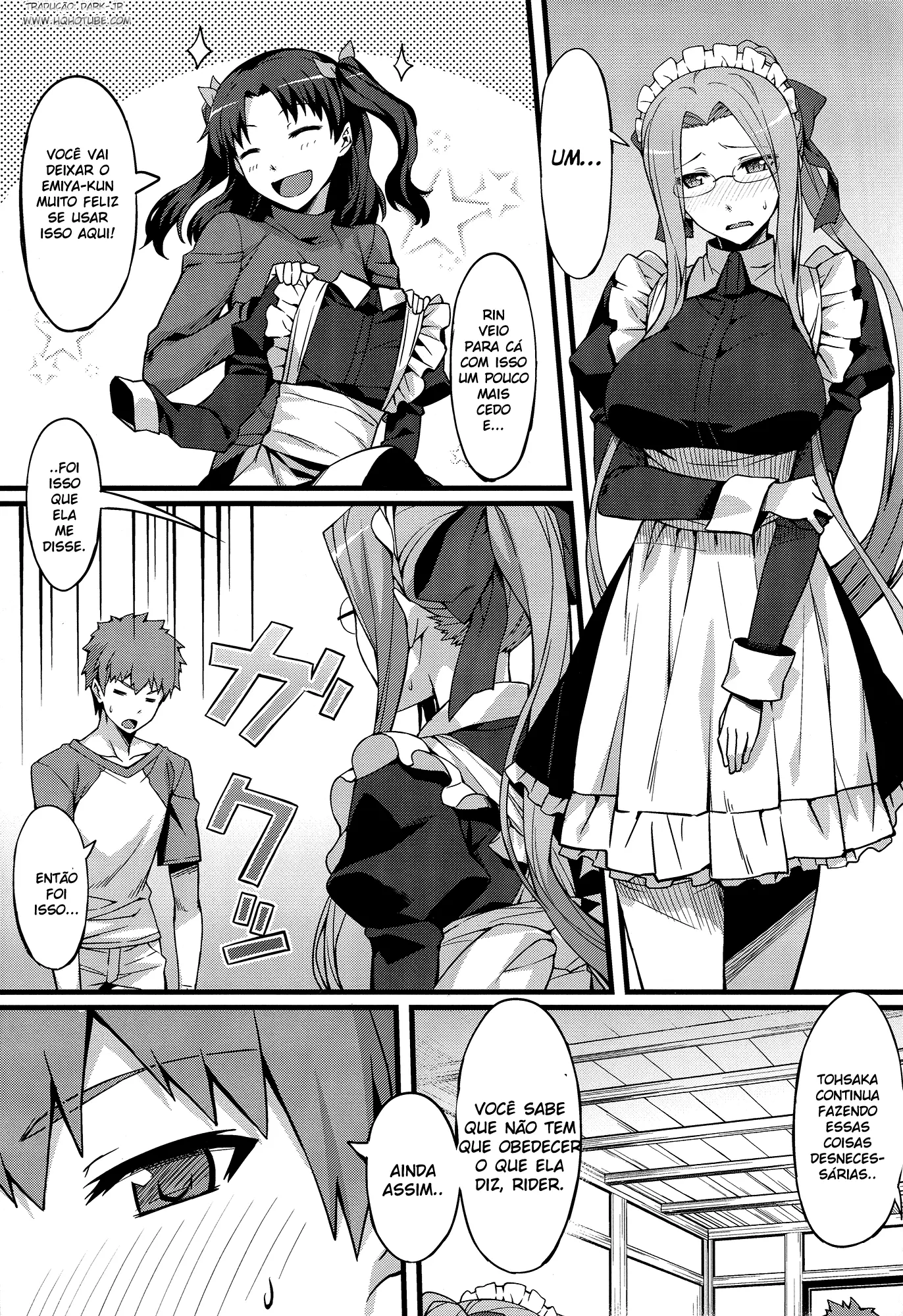 Rider-San To Maid Fuku.