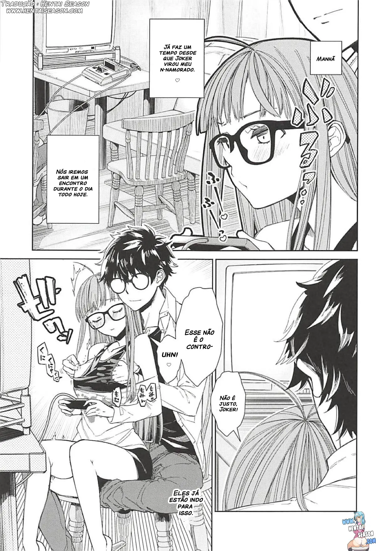 Futaba to Kareshi no Ecchi na Ichinichi