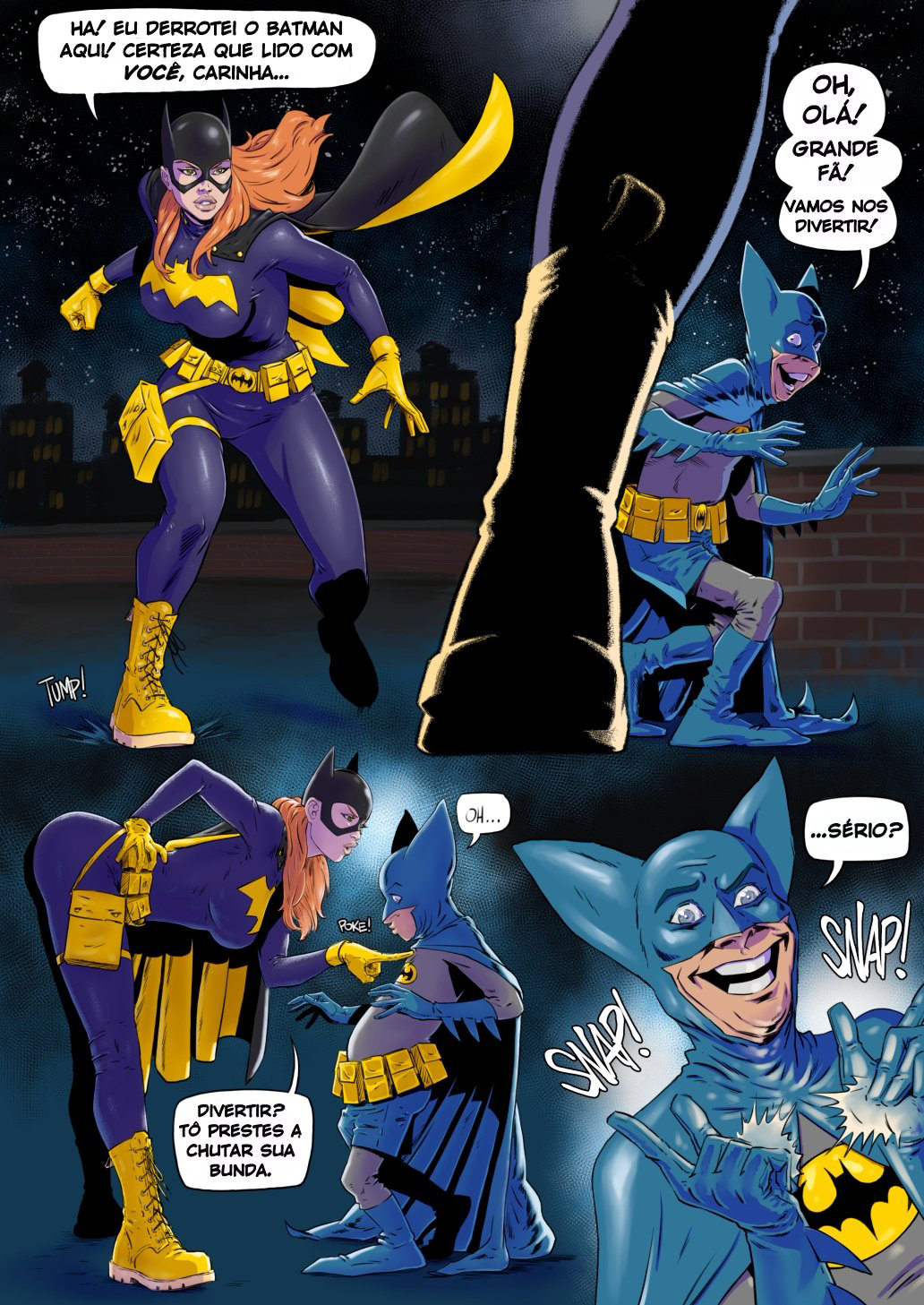 Bat Girl vs Bat Mite