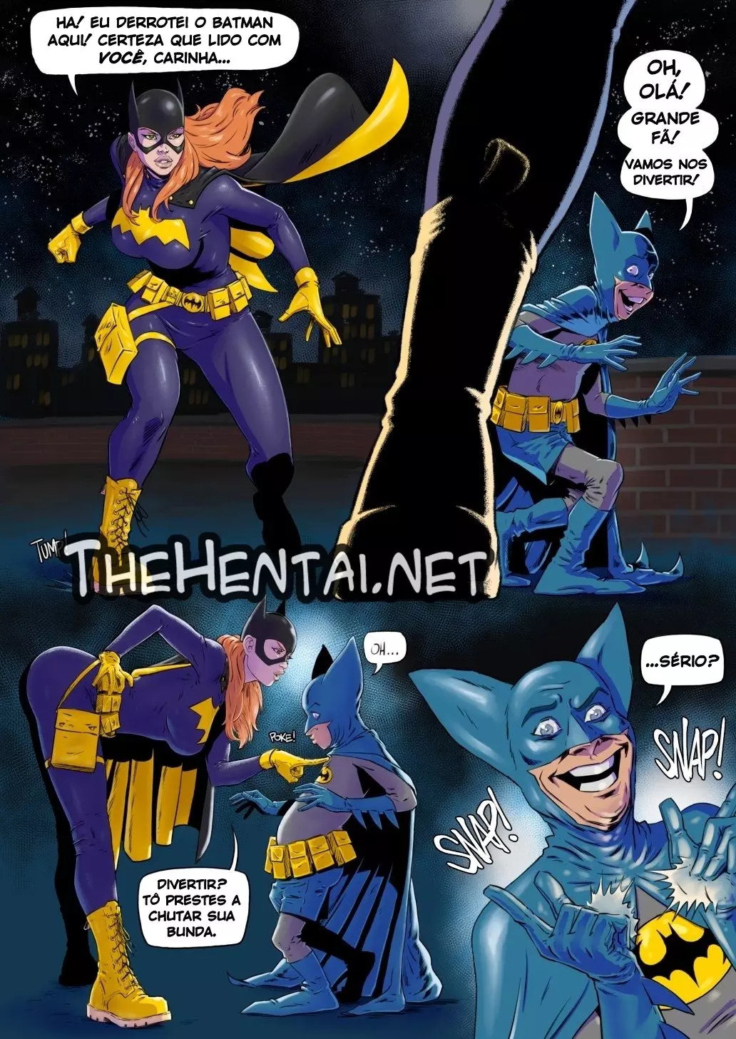 Bat Girl vs Bat Mite - Foto 1