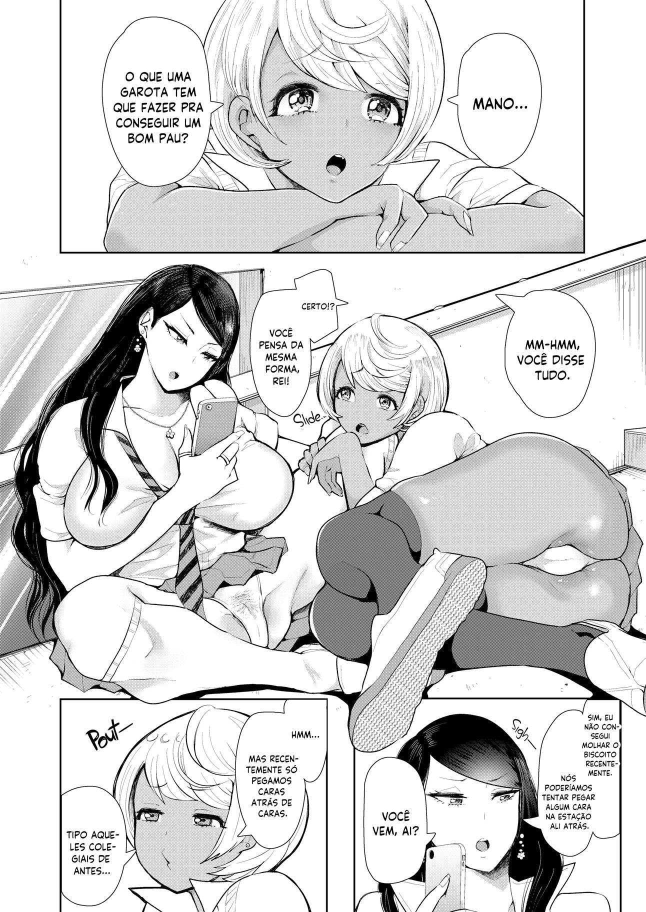 Shirokuro Gal Senpai's ga Ecchi o Kongan Shite Kita!!! - Foto 3