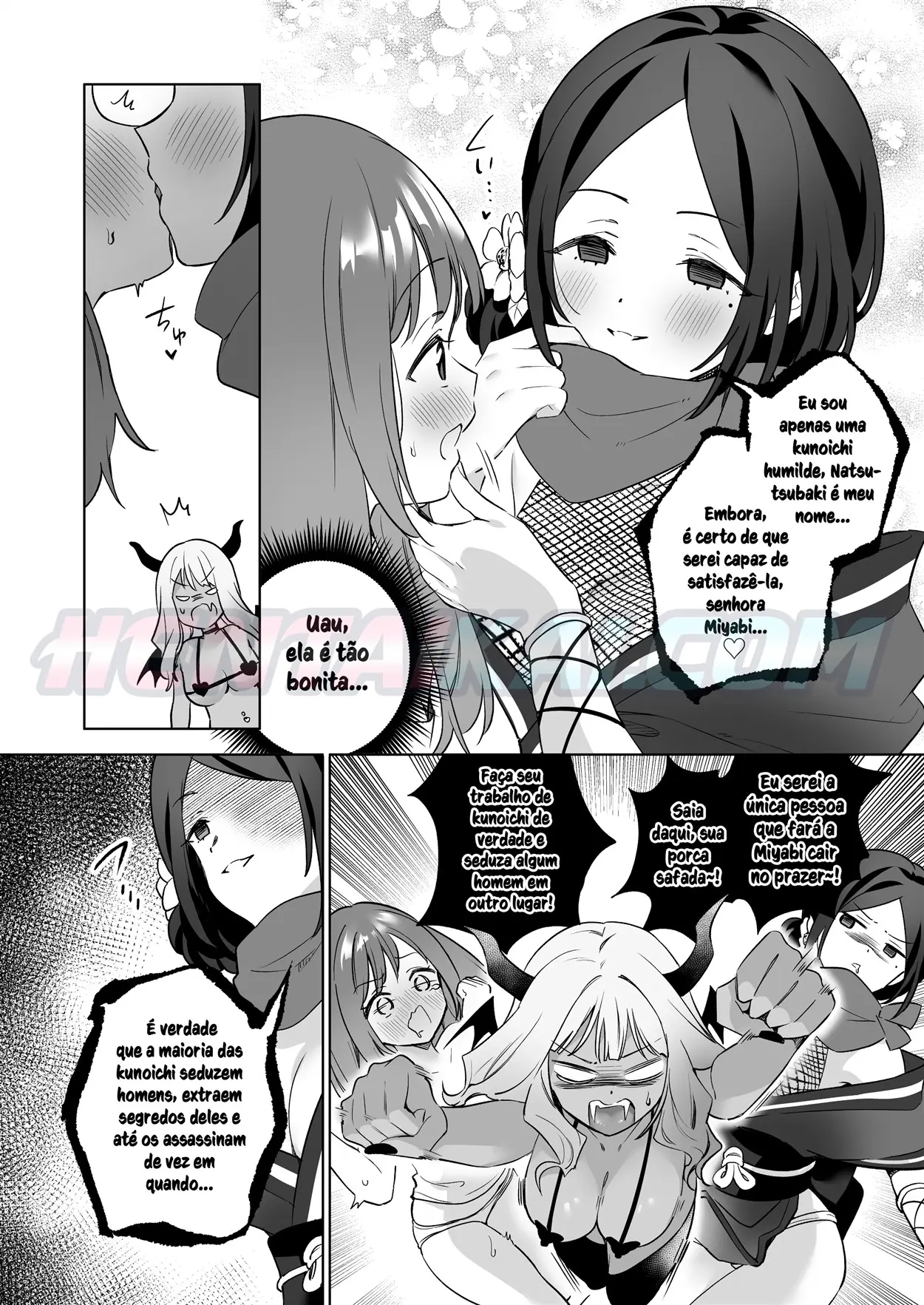 Yuri Kakusei Succubus vs Yuri Kakusei Kunoichi ~Watashi no Karada de Yuri Ecchi Battle suna!~ - Foto 15