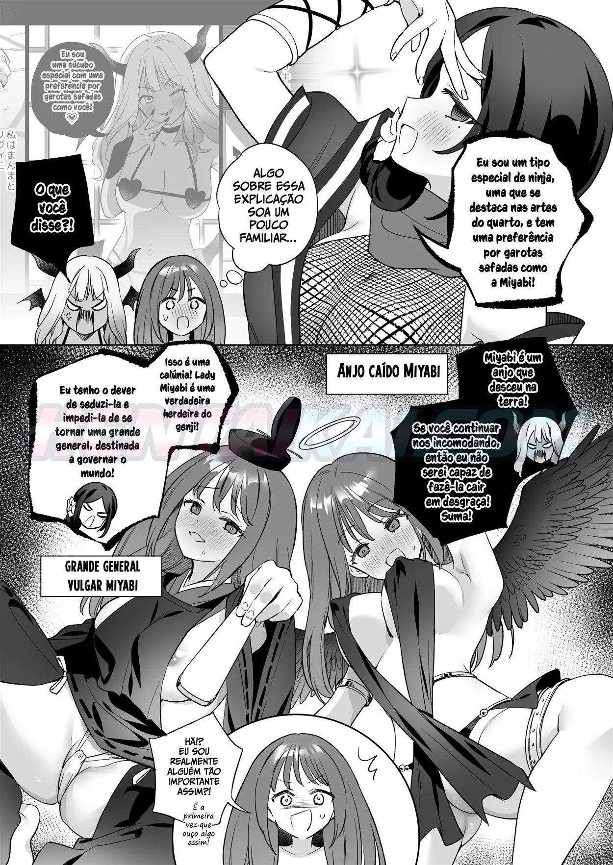 Yuri Kakusei Succubus vs Yuri Kakusei Kunoichi ~Watashi no Karada de Yuri Ecchi Battle suna!~ - Foto 16