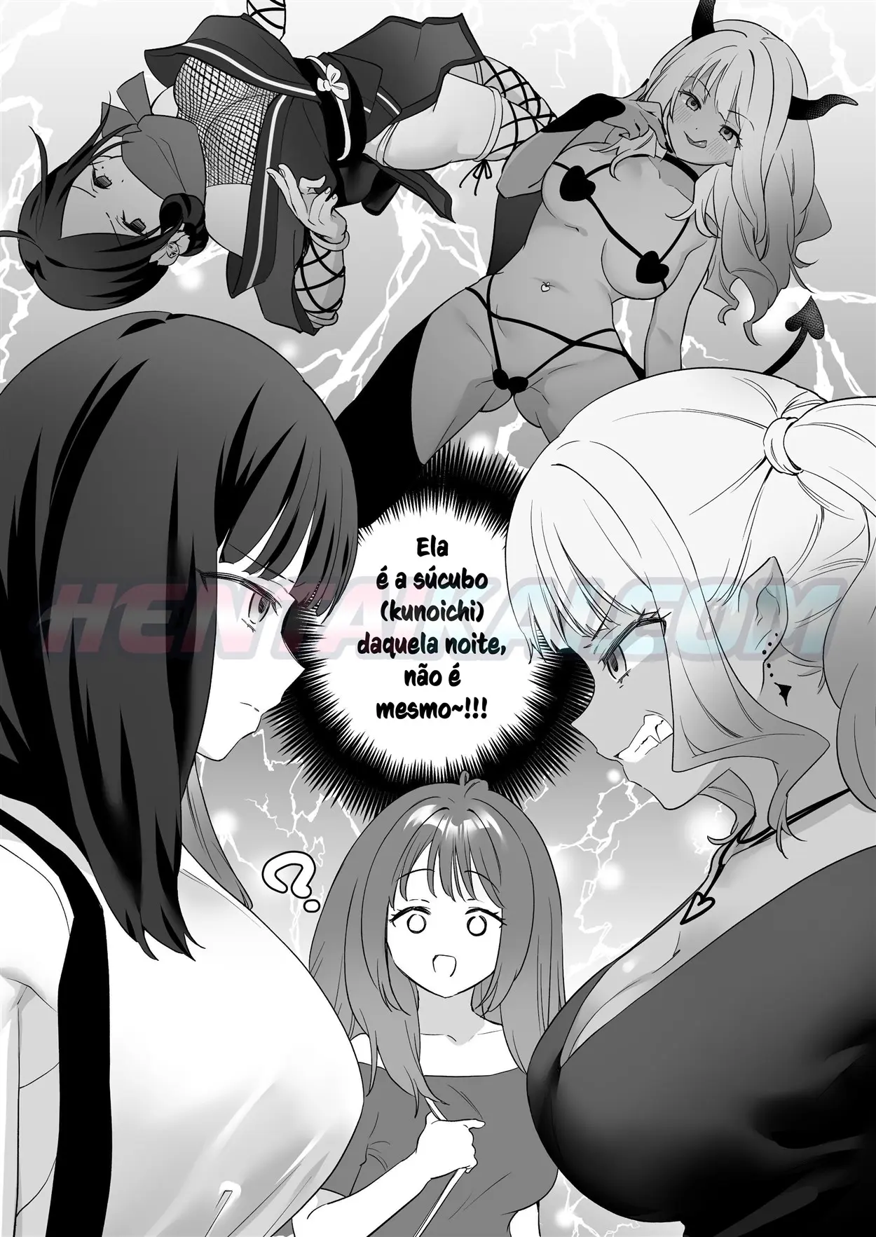 Yuri Kakusei Succubus vs Yuri Kakusei Kunoichi ~Watashi no Karada de Yuri Ecchi Battle suna!~ - Foto 36