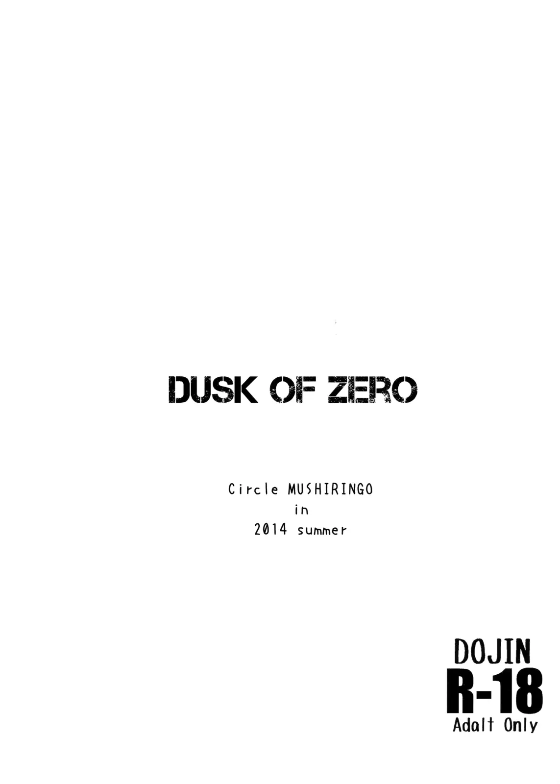 DUSK OF ZERO - Foto 22