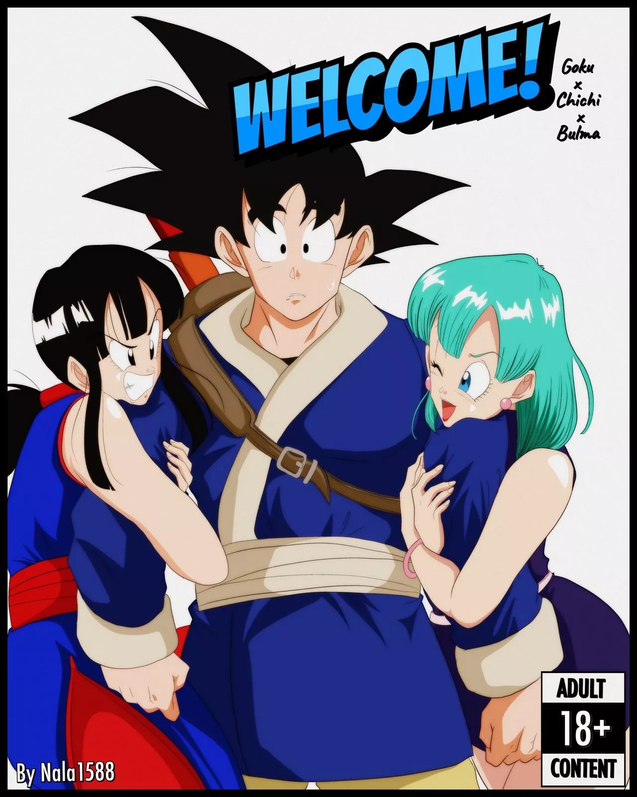 Welcome! Goku x ChiChi x Bulma