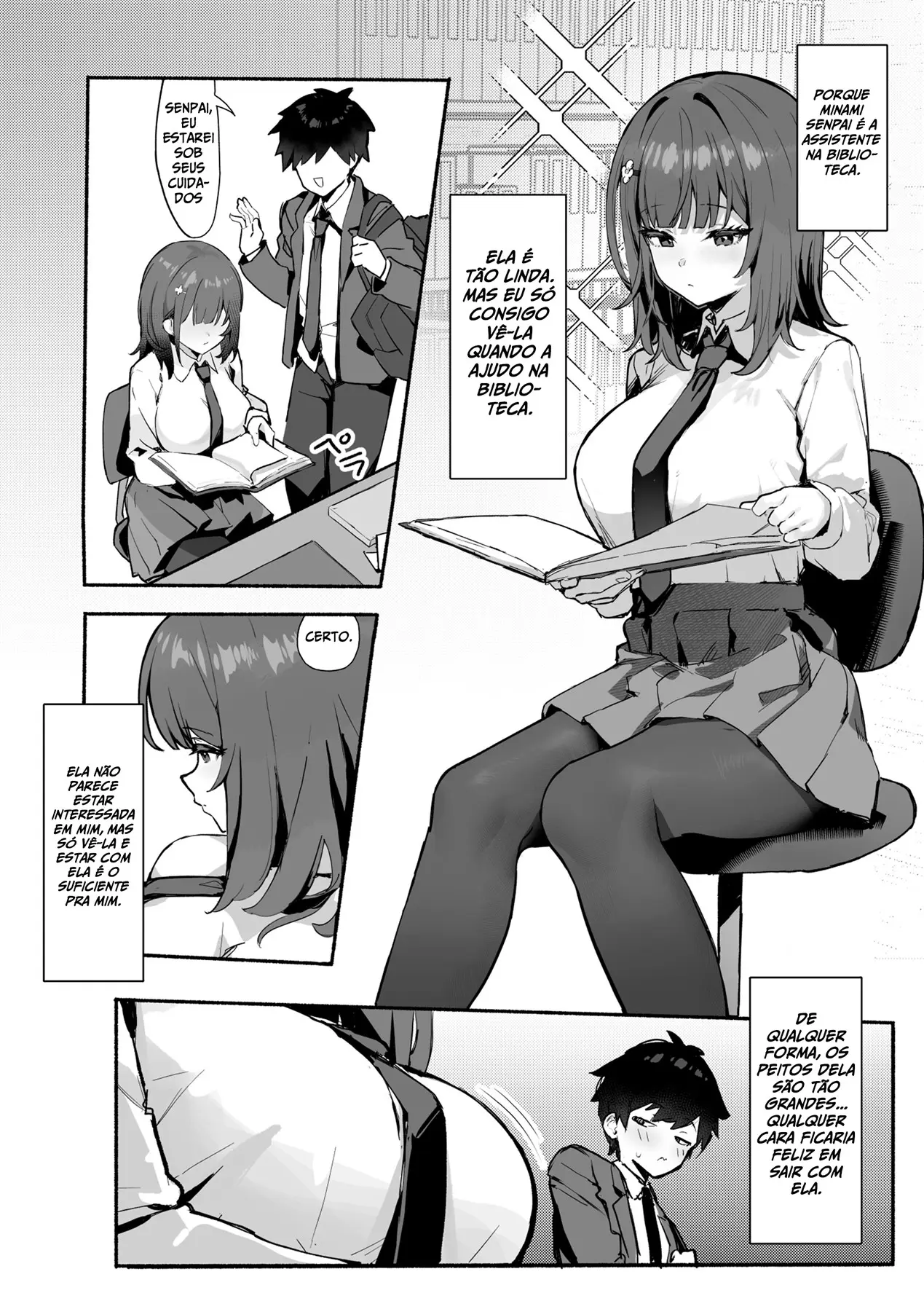 Akogare no Senpai to Boku no Himitsu - Foto 5