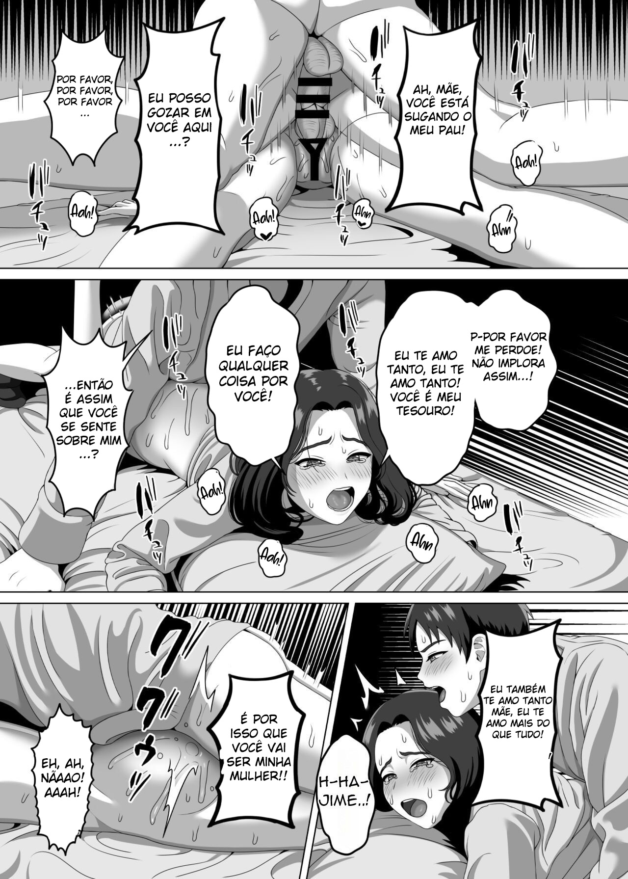 Musuko no Asadachi ni Doki Doki Shichau Okaa-san - Foto 38