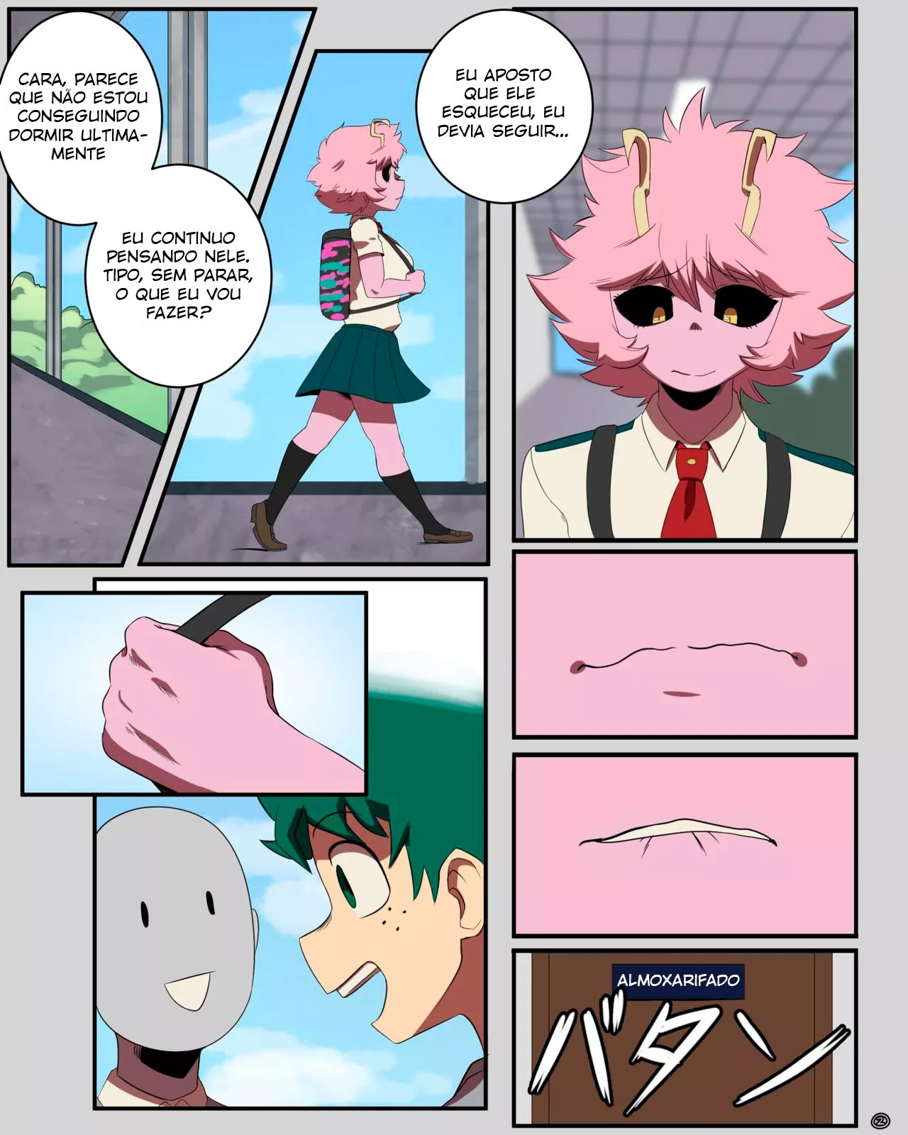 Mina x Izuku Comic