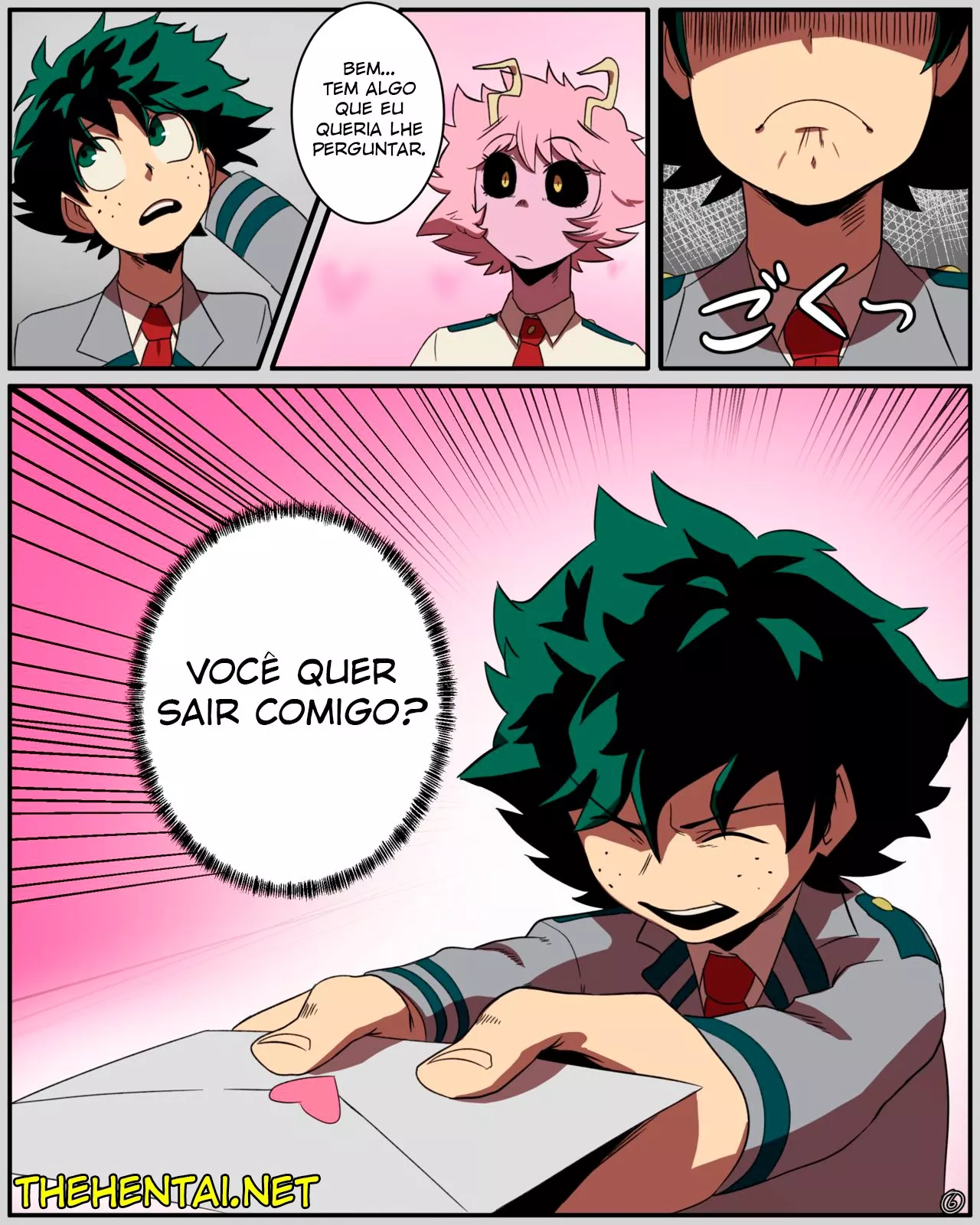 Mina x Izuku Comic - Foto 7