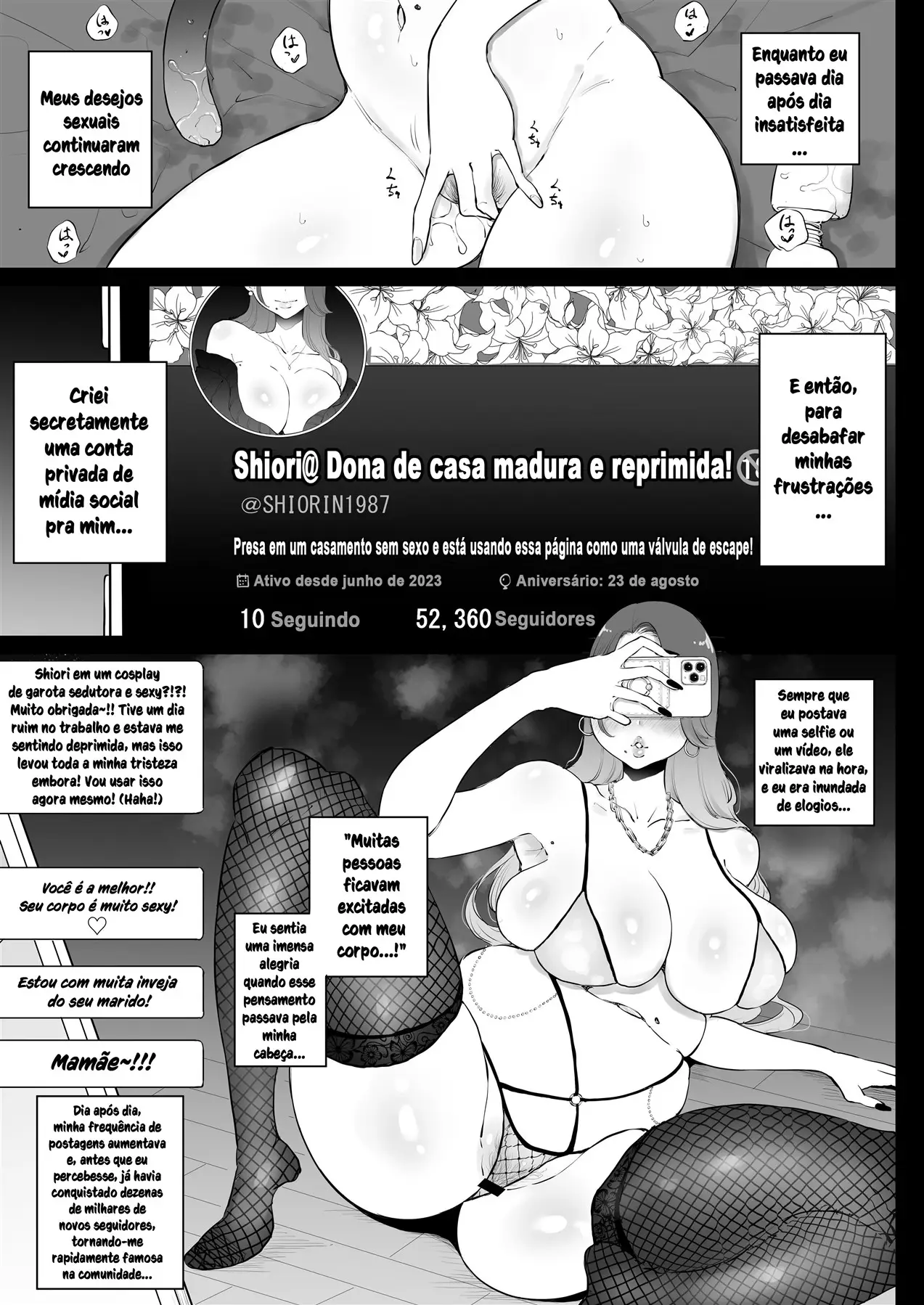 Bijin Tsuma, Ichinose Shiori 37 wa, Musume no Yuujin ni Idakareteiru - Foto 22