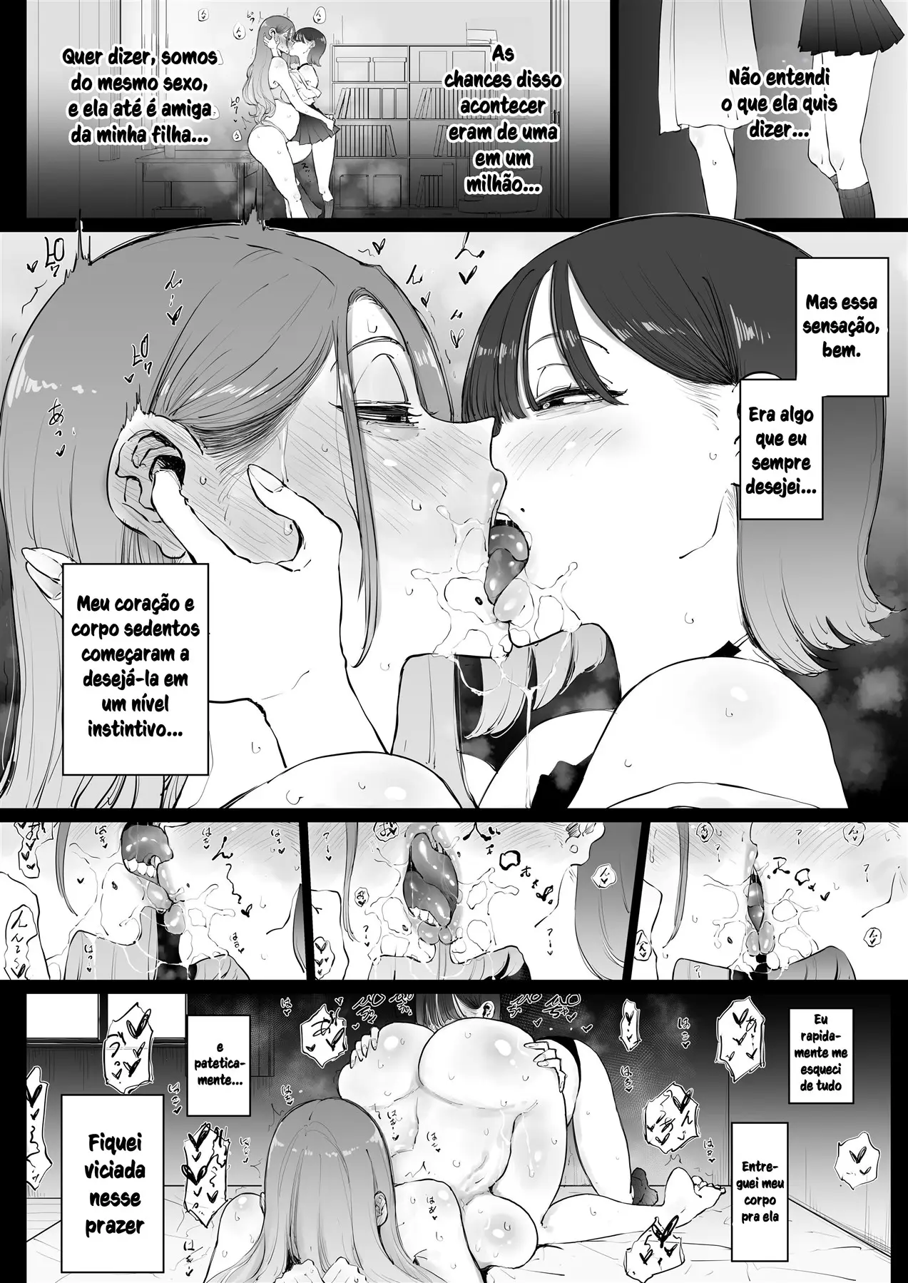 Bijin Tsuma, Ichinose Shiori 37 wa, Musume no Yuujin ni Idakareteiru - Foto 25