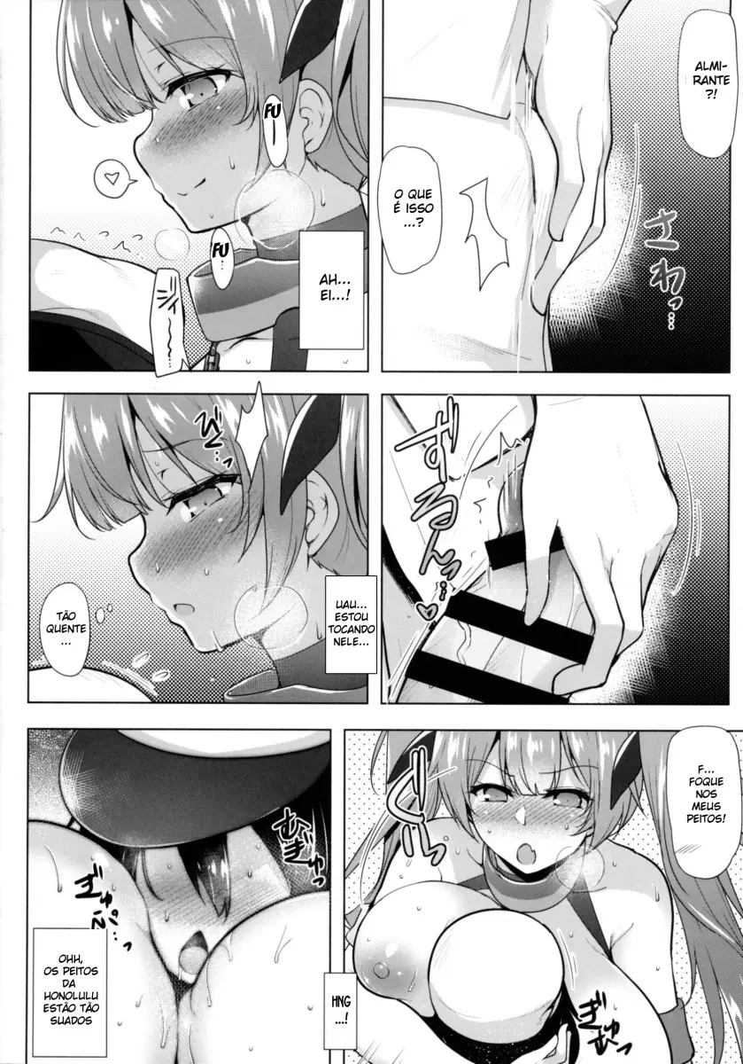 Honolulu-san ga Bucchouzura Shinagara Oppai de Nagusamete Kureru Hon - Foto 9