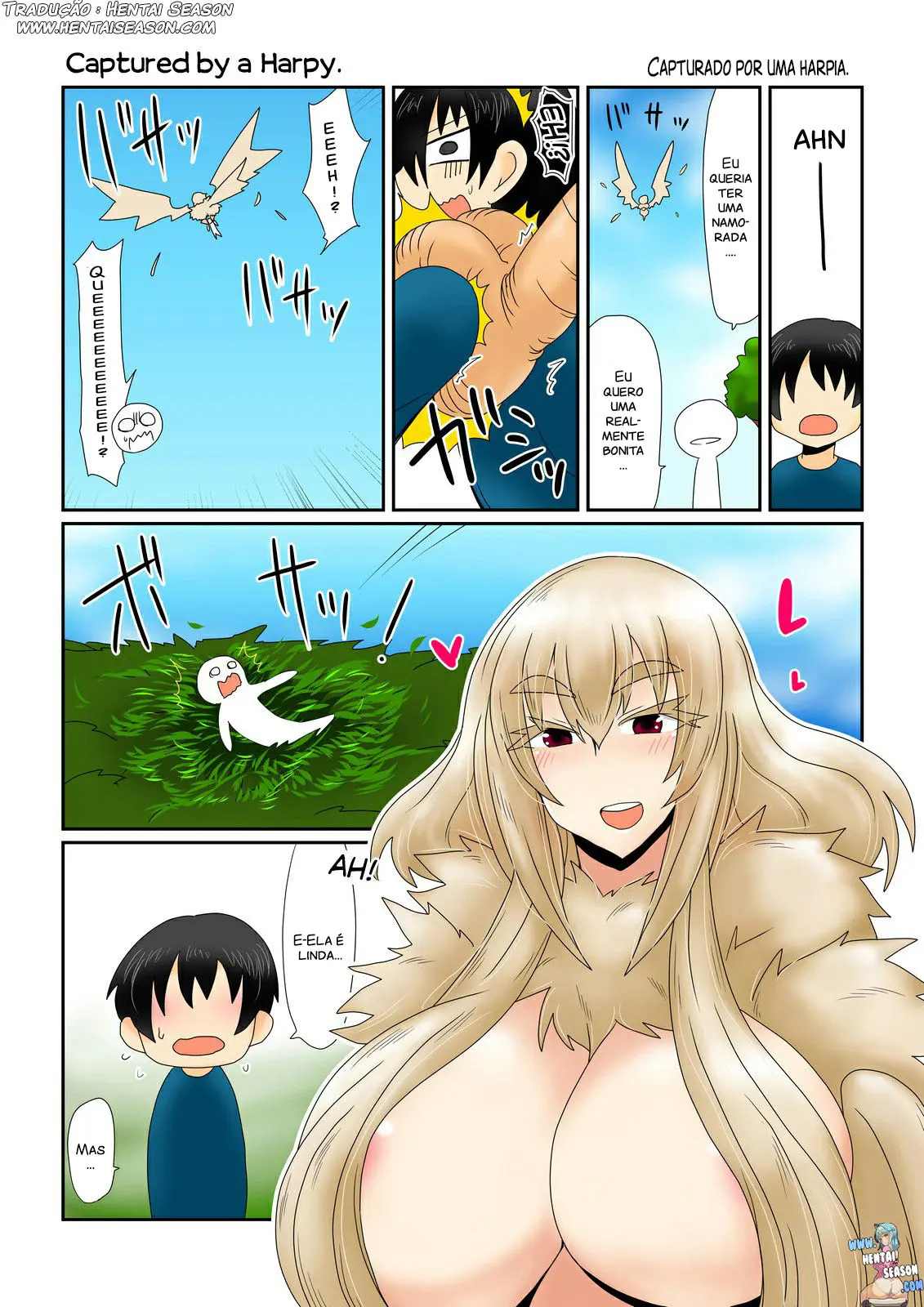 Harpy-san ni Tsukamatte.