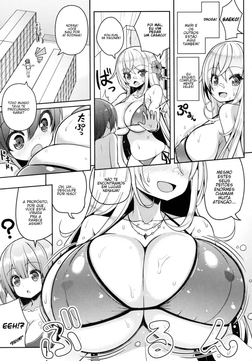Ikenai Bikini no Onee-san + Omake - Foto 14