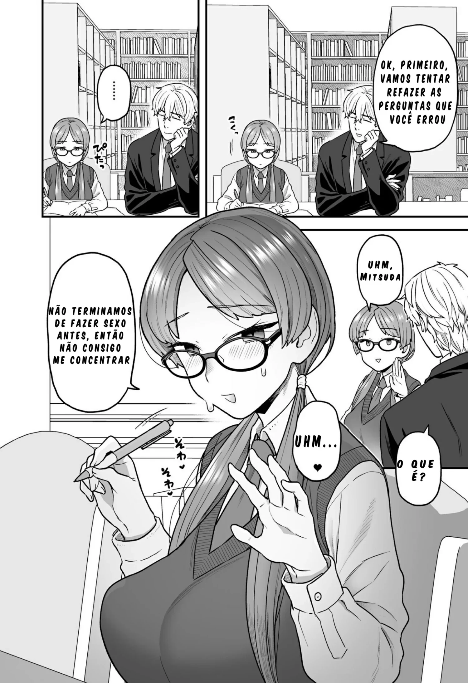 Iinchou to Mitsuda-kun no Obenkyoukai - Foto 10