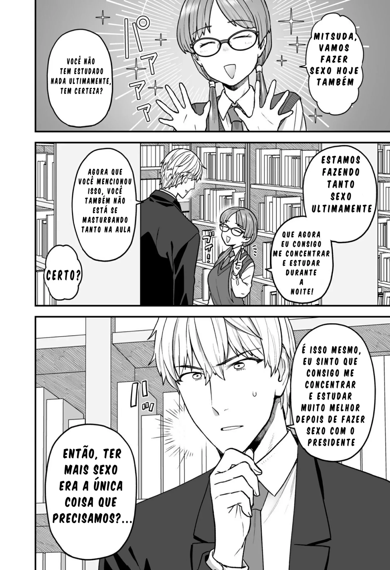 Iinchou to Mitsuda-kun no Obenkyoukai - Foto 26