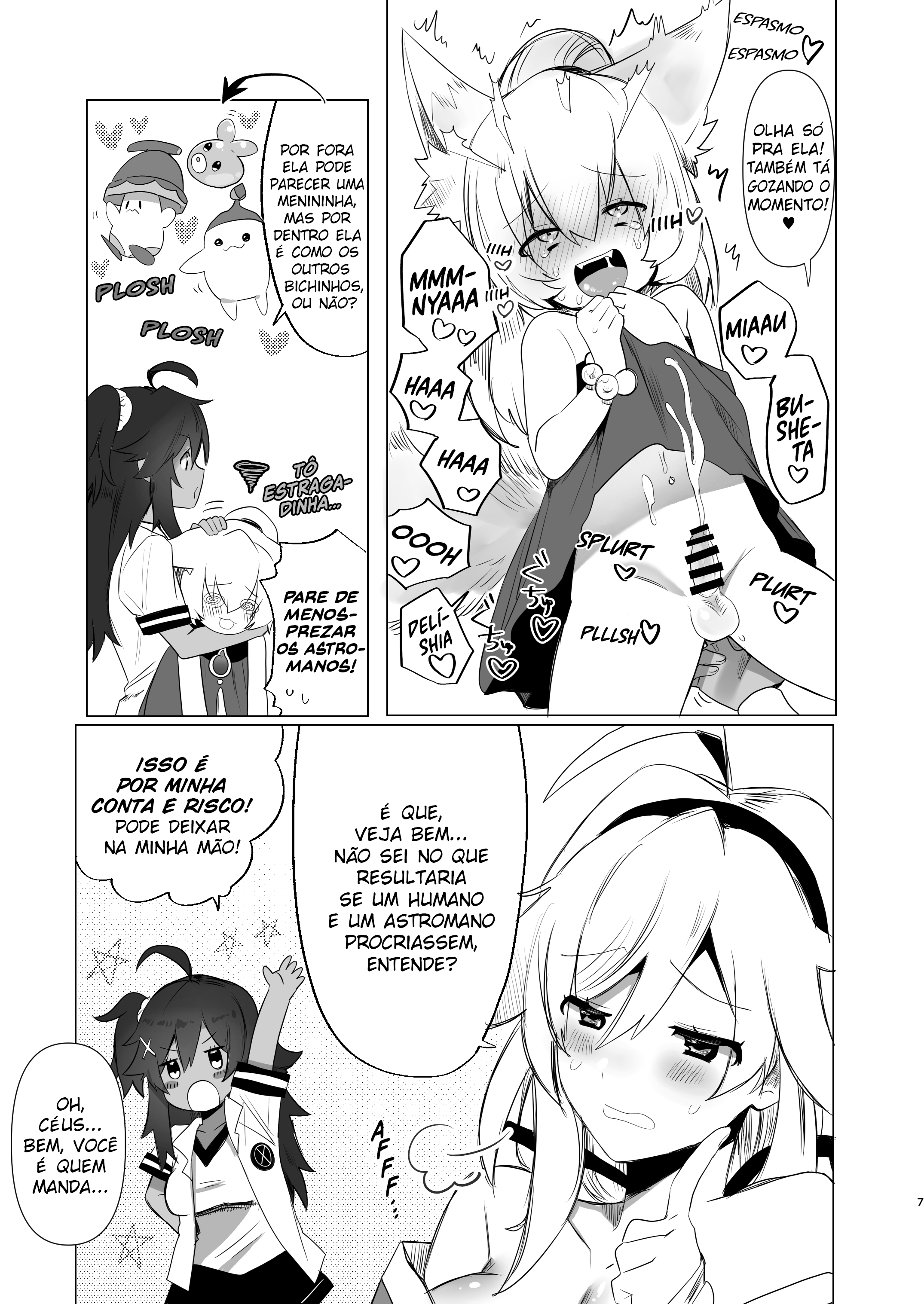 Futanari Kitsune Musume ni Goyoushin - Foto 7
