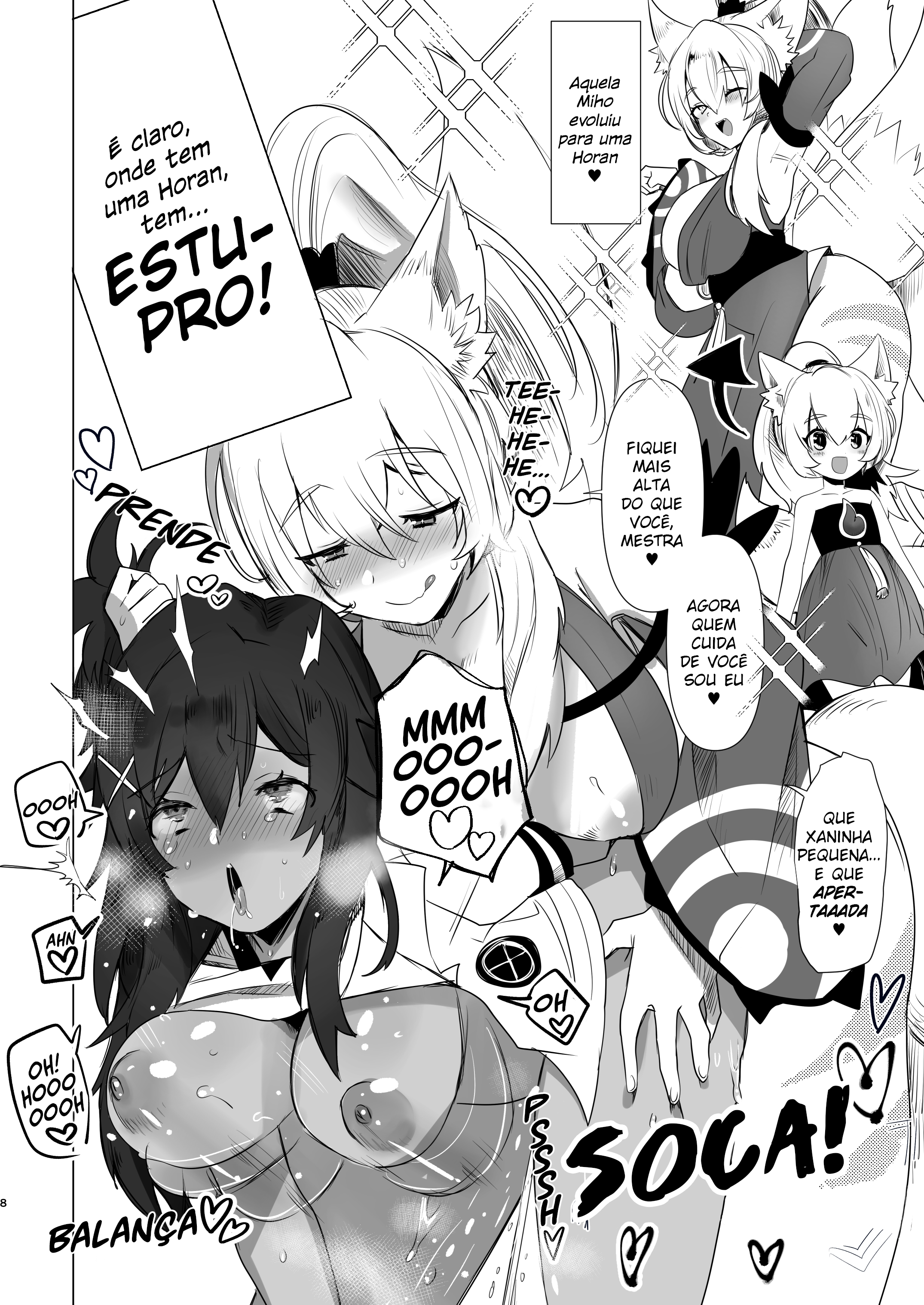 Futanari Kitsune Musume ni Goyoushin - Foto 8