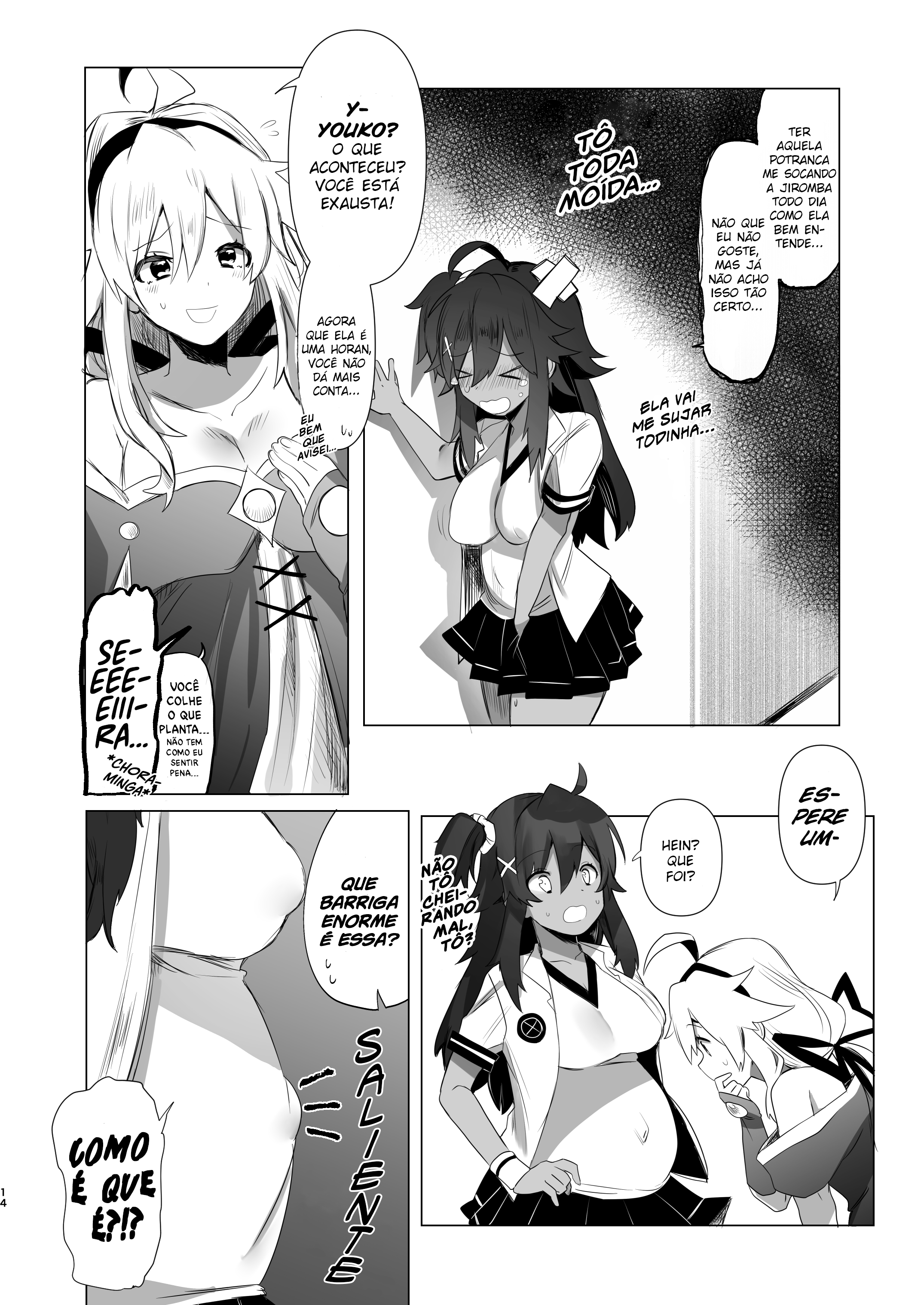 Futanari Kitsune Musume ni Goyoushin - Foto 14