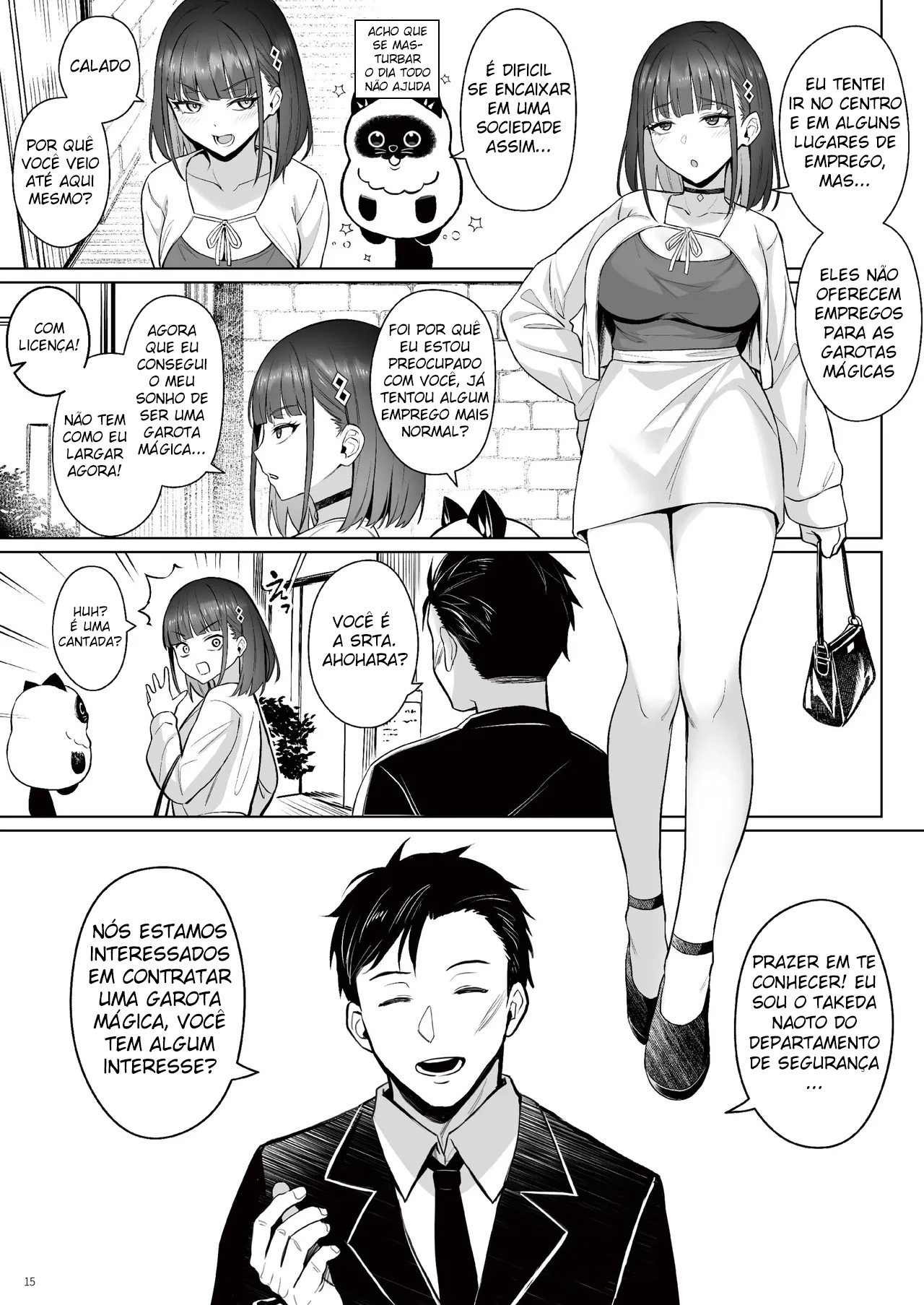 Moto Mahou Shoujo no Shigoto Hanashi Ao Zenjitsutan - Foto 13