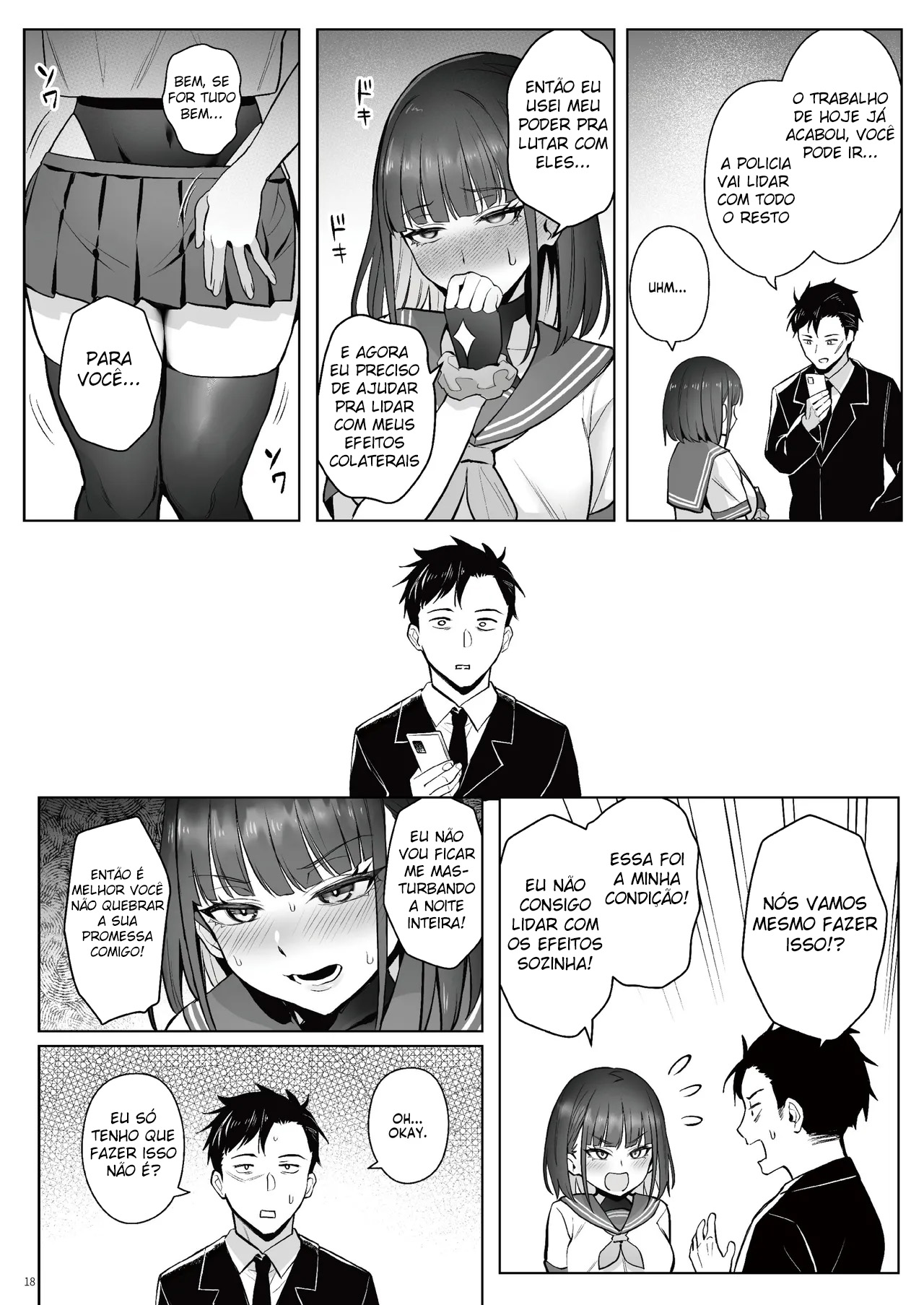Moto Mahou Shoujo no Shigoto Hanashi Ao Zenjitsutan - Foto 16