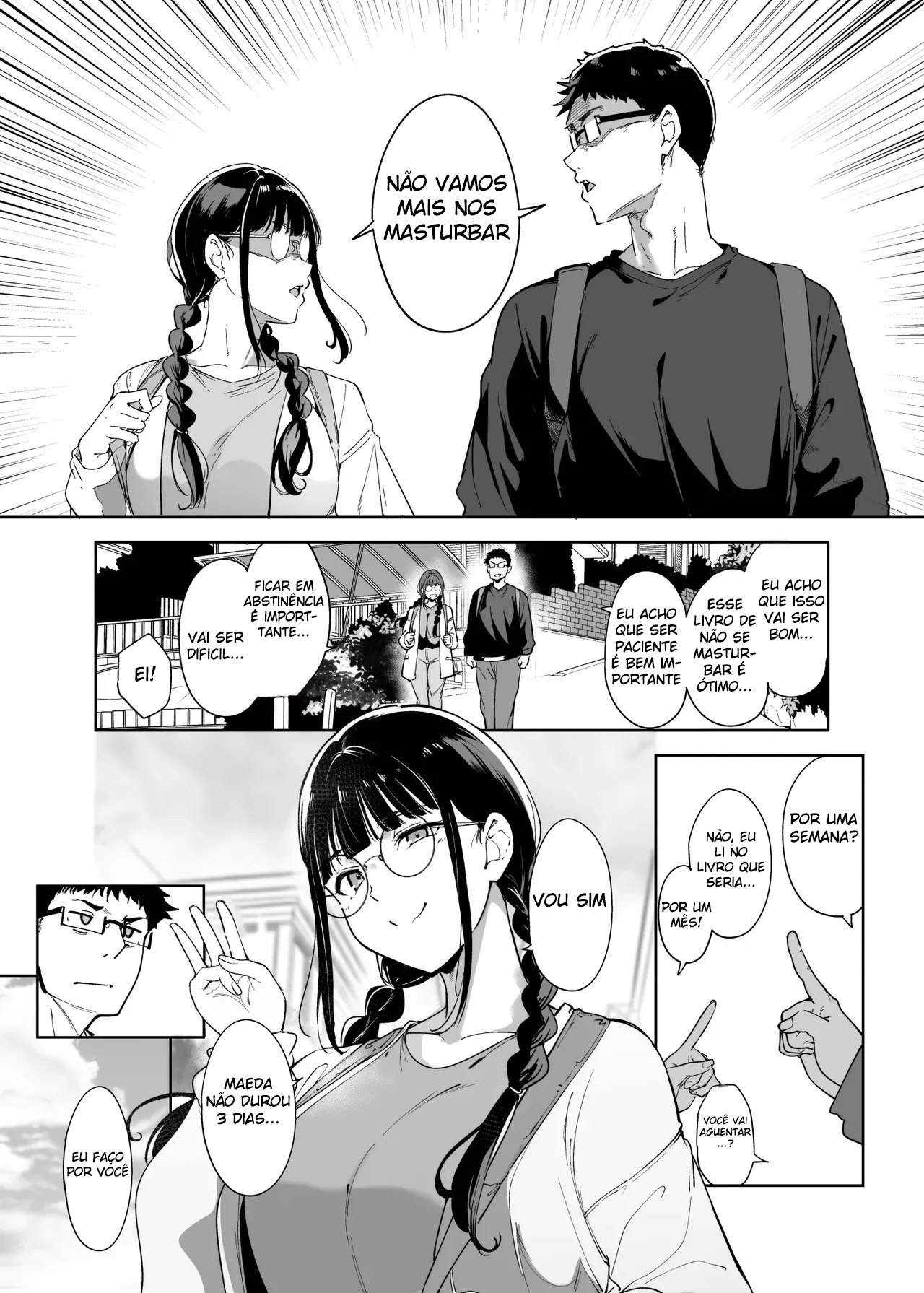 Otaku Tomodachi to no Sex wa Saikou ni Kimochi Ii 3 - Foto 2