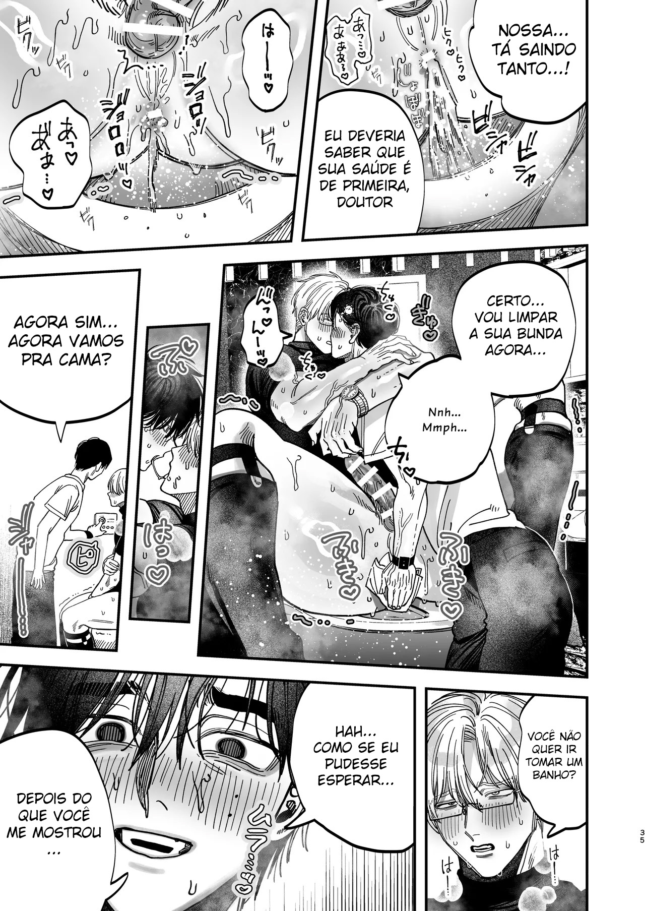 Reikoku na Gekai ga Inu no You na Kangoshi ni Bokki Saserareru - Foto 36