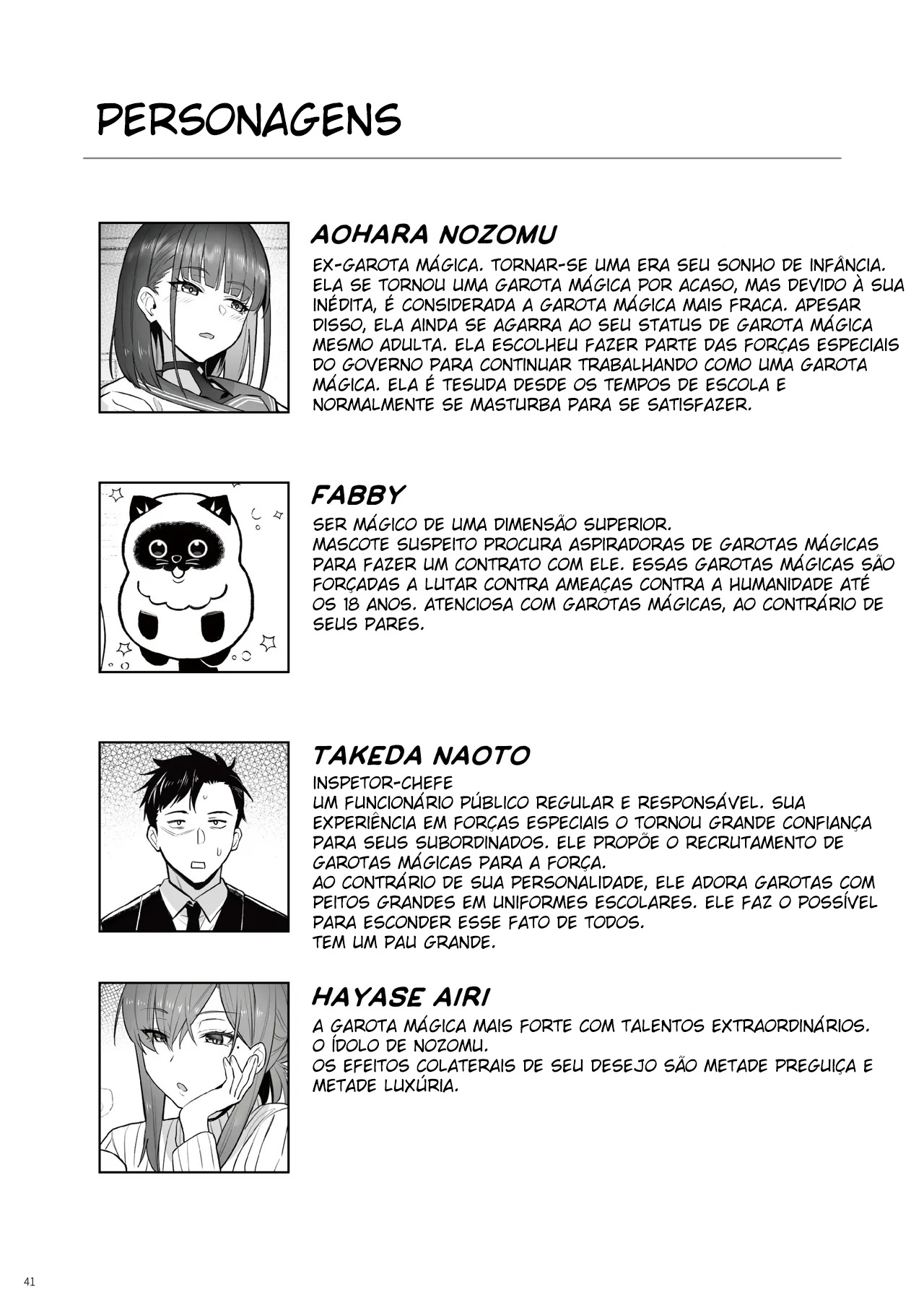 Moto Mahou Shoujo no Shigoto Hanashi Ao Zenjitsutan - Foto 39