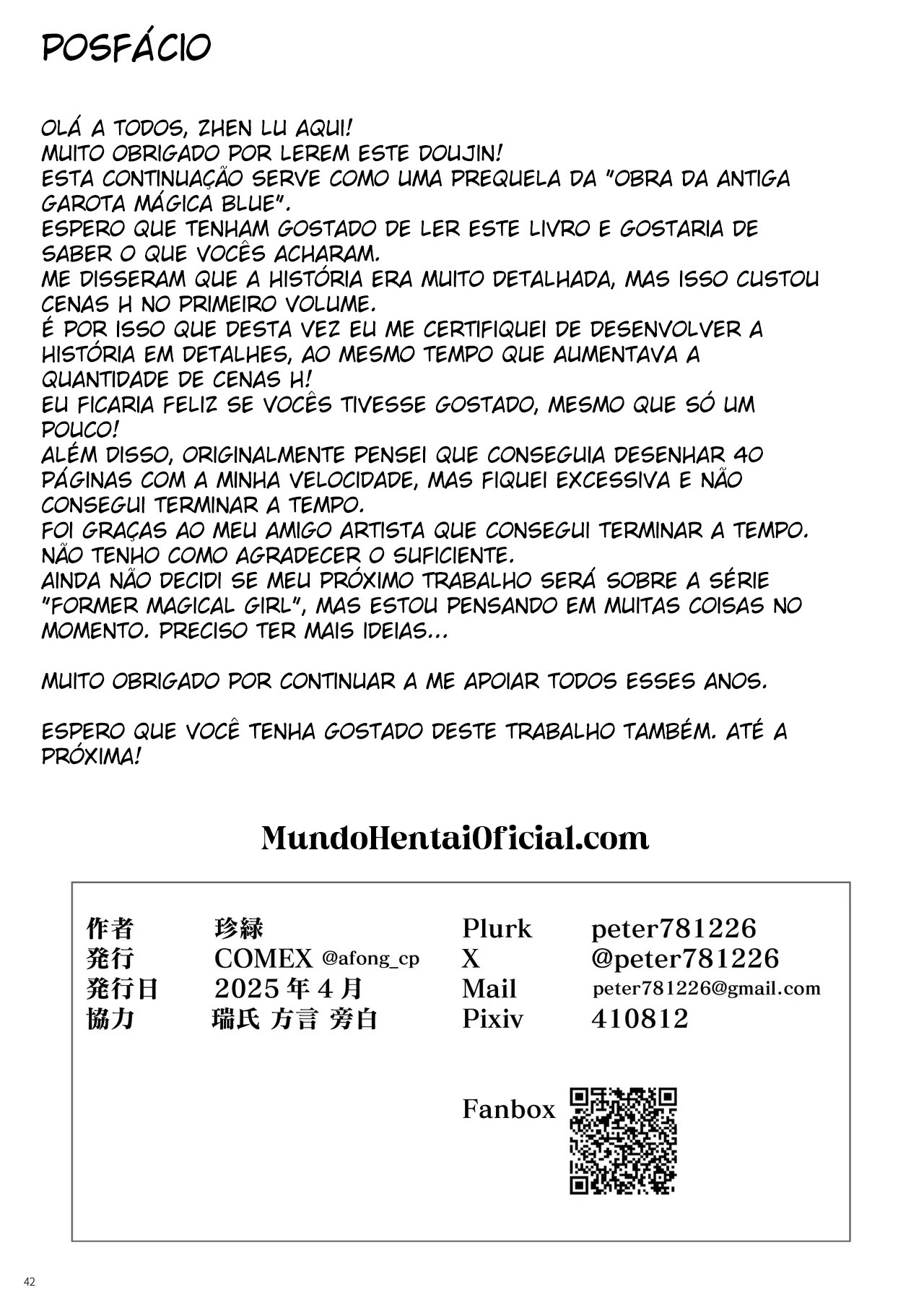 Moto Mahou Shoujo no Shigoto Hanashi Ao Zenjitsutan - Foto 40