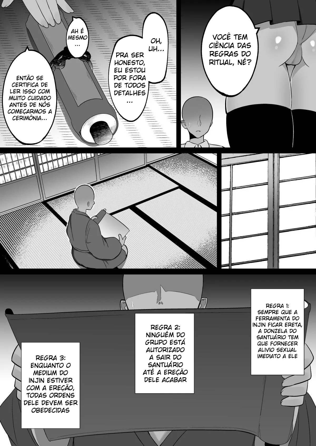 Inshin no Miko ~ Mura no Okute de Bokki Chinpo ni Sakaraenai Deka Chichi Miko Shimai to Jinja ni Tojikomerare… Bokki Shimakuri Tanezuke Shimakuri no Mikkakan - Foto 5