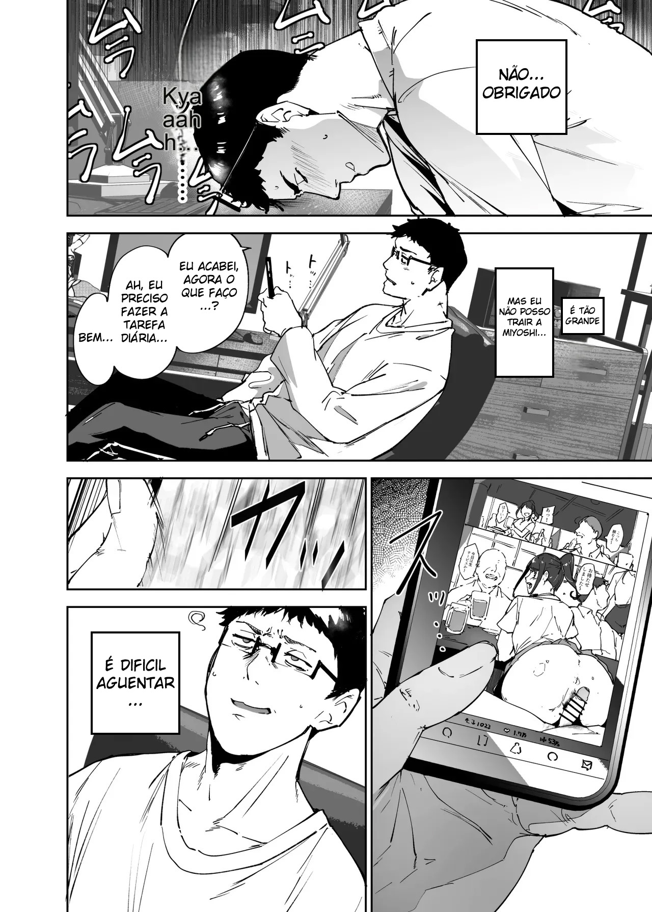 Otaku Tomodachi to no Sex wa Saikou ni Kimochi Ii 3 - Foto 7