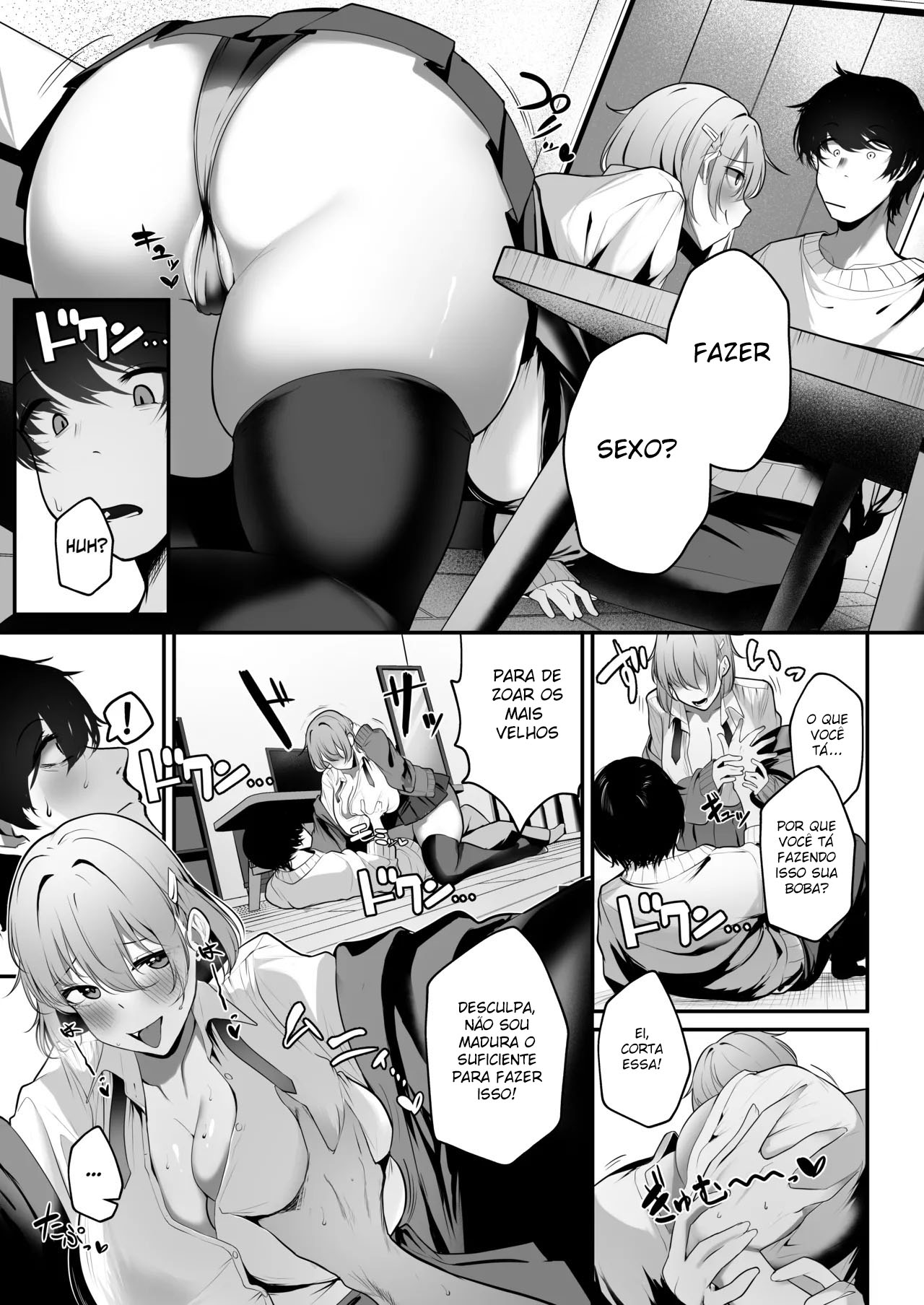 Ooya no Musume no Kyonyuu Gal ni Benkyou Oshietara Ecchi Shite Kureta Hanashi - Foto 8