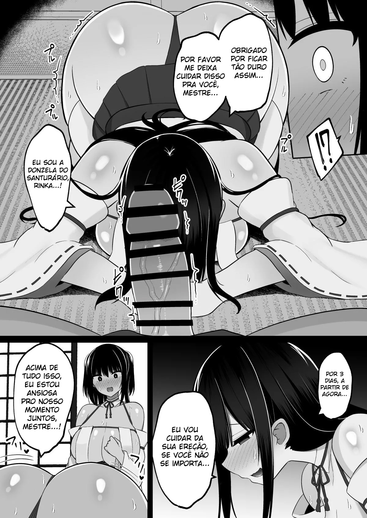 Inshin no Miko ~ Mura no Okute de Bokki Chinpo ni Sakaraenai Deka Chichi Miko Shimai to Jinja ni Tojikomerare… Bokki Shimakuri Tanezuke Shimakuri no Mikkakan - Foto 9