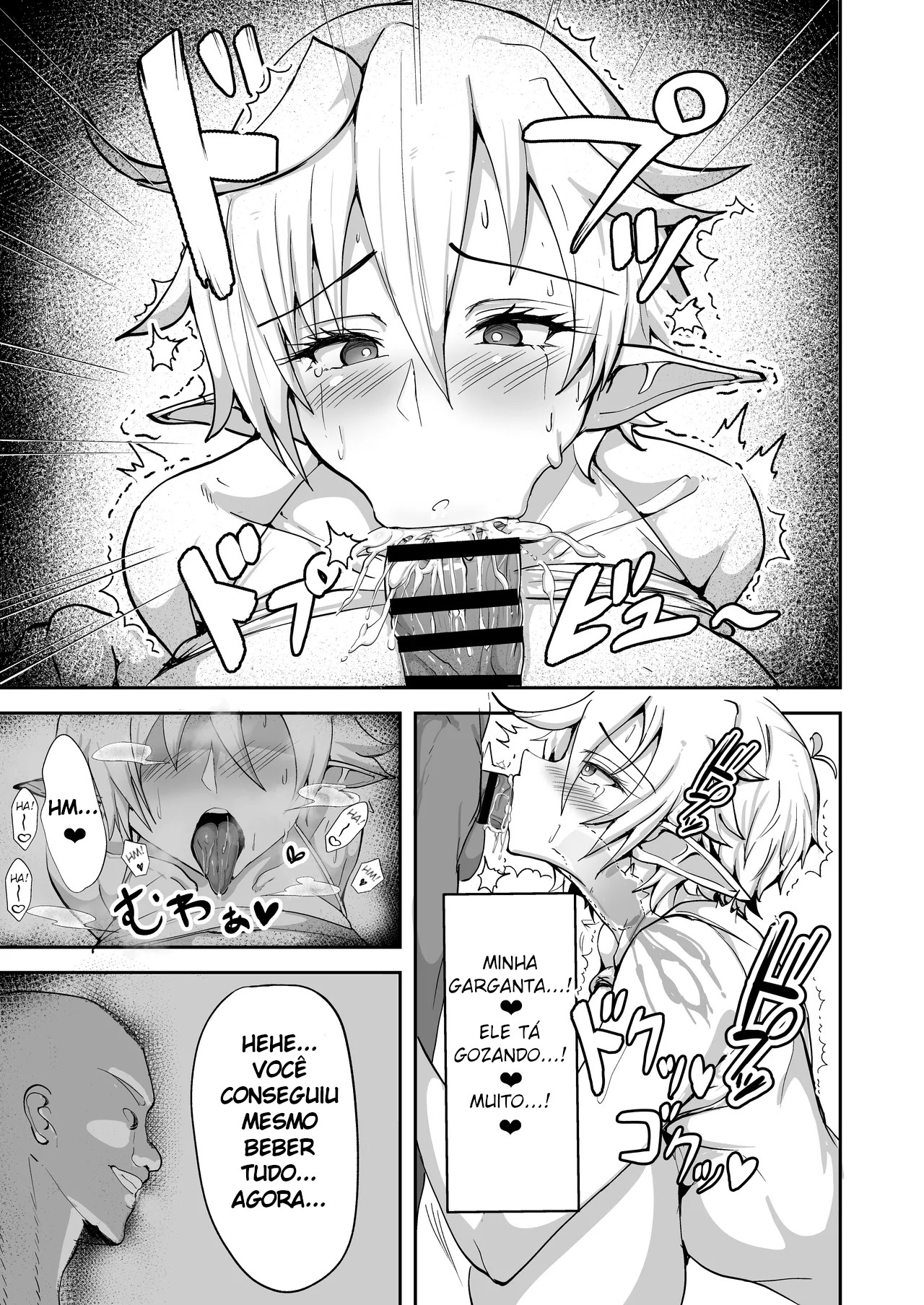 Dekapai Elf ga Ayatsurarete NTR Koubi Sareru Hon - Foto 14