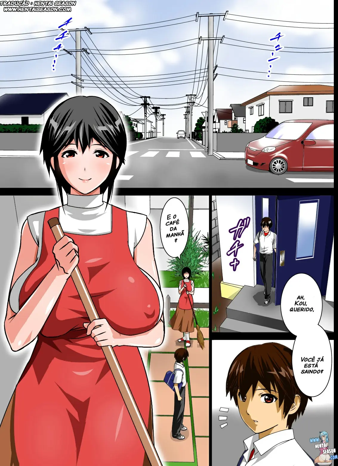 Renbo Seikatsu ~ Mama no Bakunyuu wa Boku no Mono - Foto 3