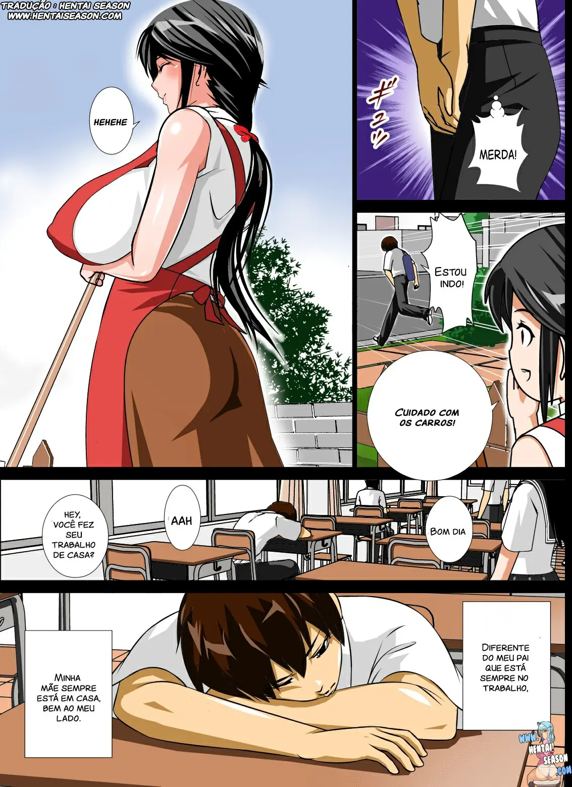 Renbo Seikatsu ~ Mama no Bakunyuu wa Boku no Mono - Foto 5