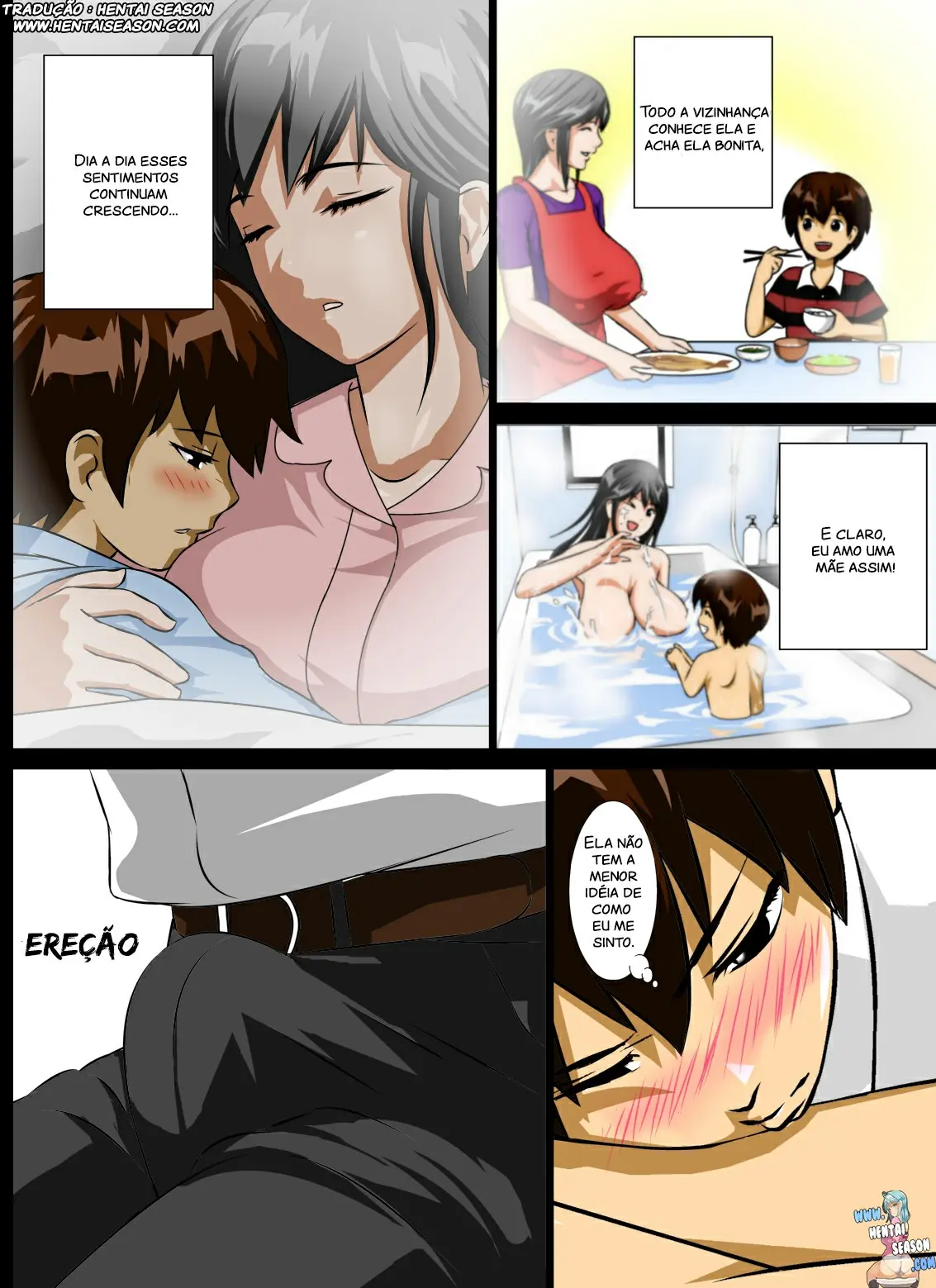 Renbo Seikatsu ~ Mama no Bakunyuu wa Boku no Mono - Foto 6