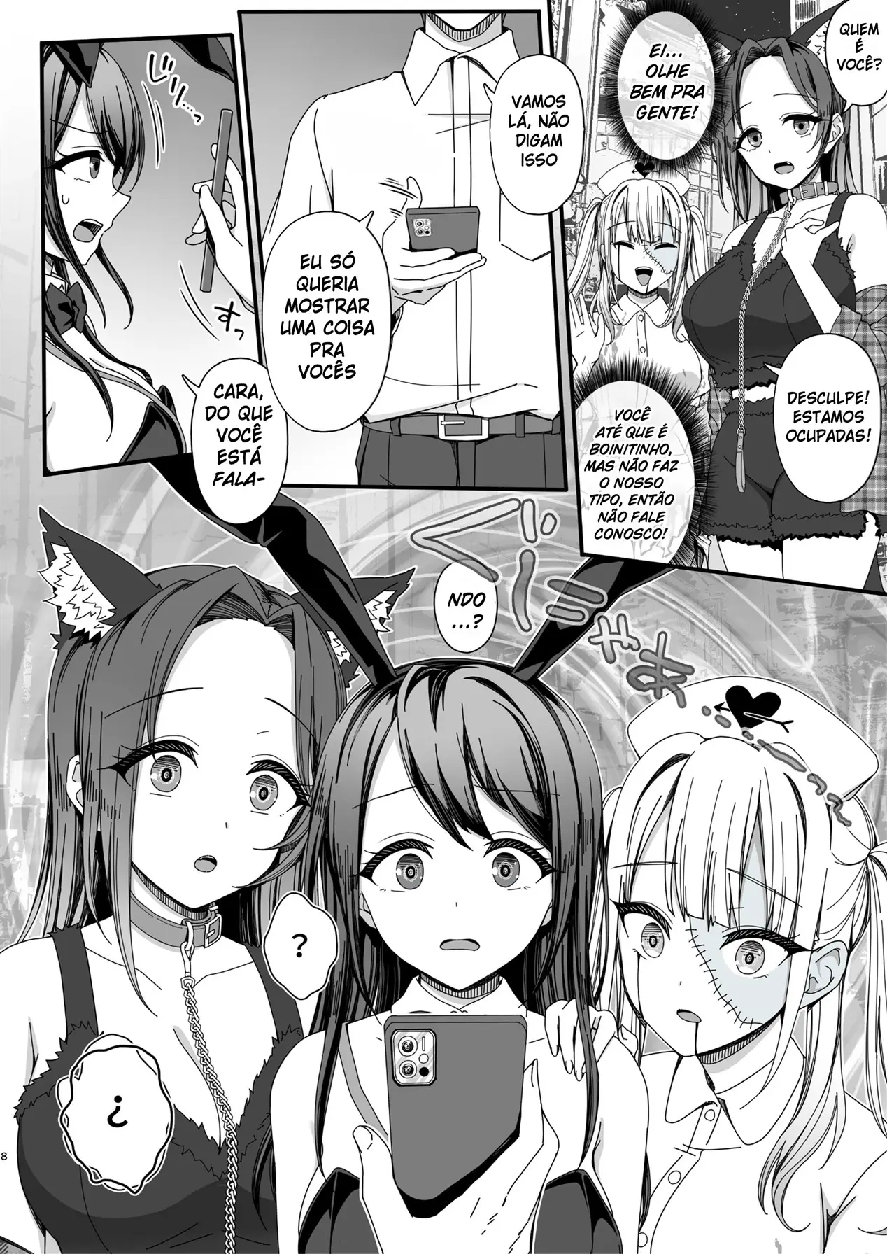 Halloween de Ukareta Gal-tachi ni Saimin Seisai o!! - Foto 8