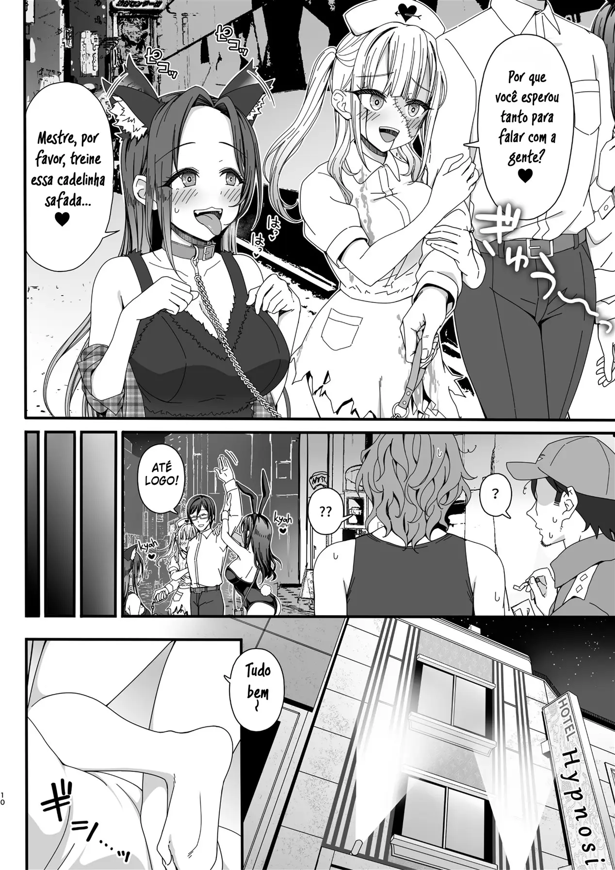 Halloween de Ukareta Gal-tachi ni Saimin Seisai o!! - Foto 10