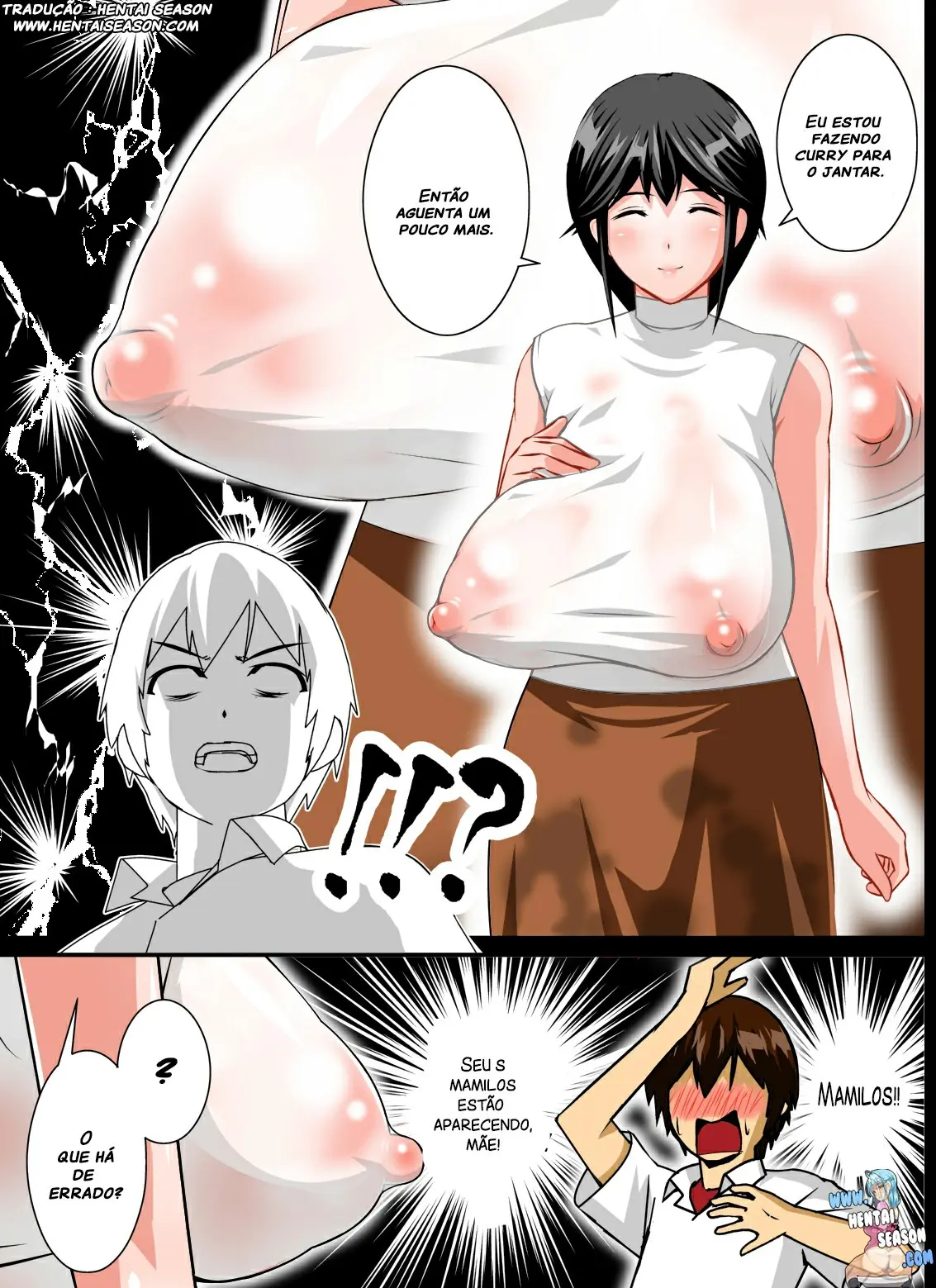 Renbo Seikatsu ~ Mama no Bakunyuu wa Boku no Mono - Foto 11