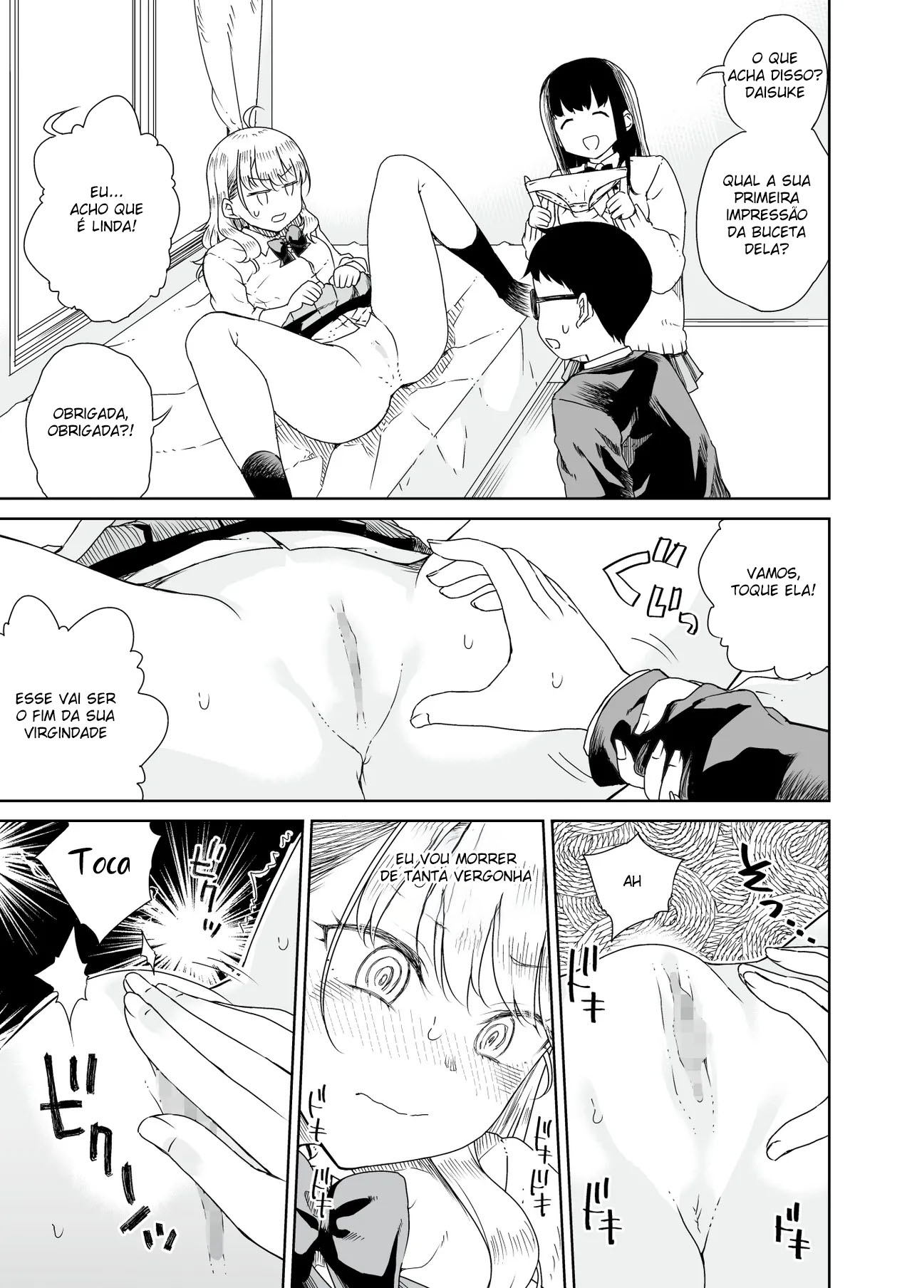 Ota Gyaru ~Otaku ni Yasashii Shiro & Guro Gyaru to LoveLove Noumitsu Fudeoroshi W Ecchi~ - Foto 12